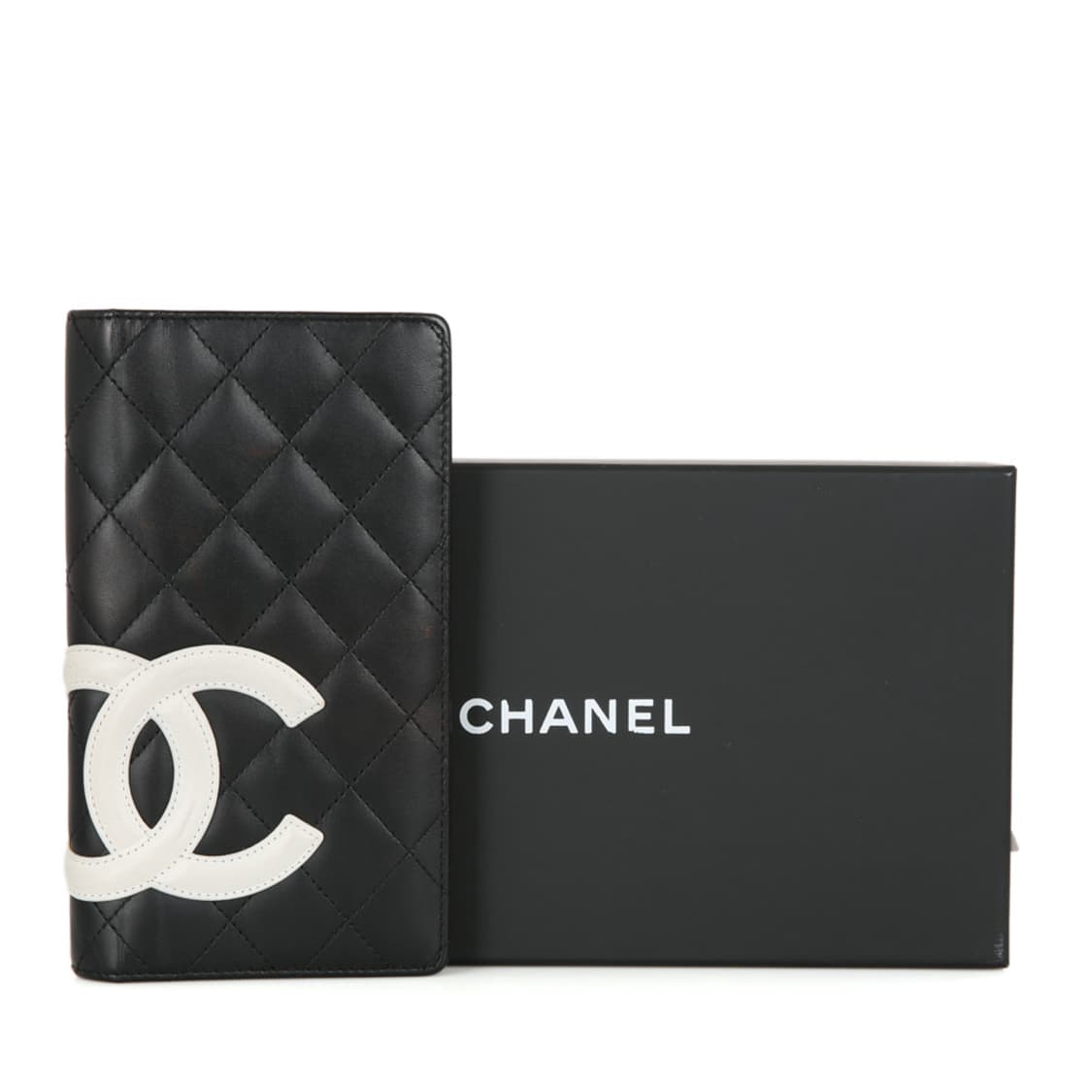 샤넬 빈티지 깜봉 장지갑 캄본 블랙 CC 코코마크 지갑 A80285 상품이미지10