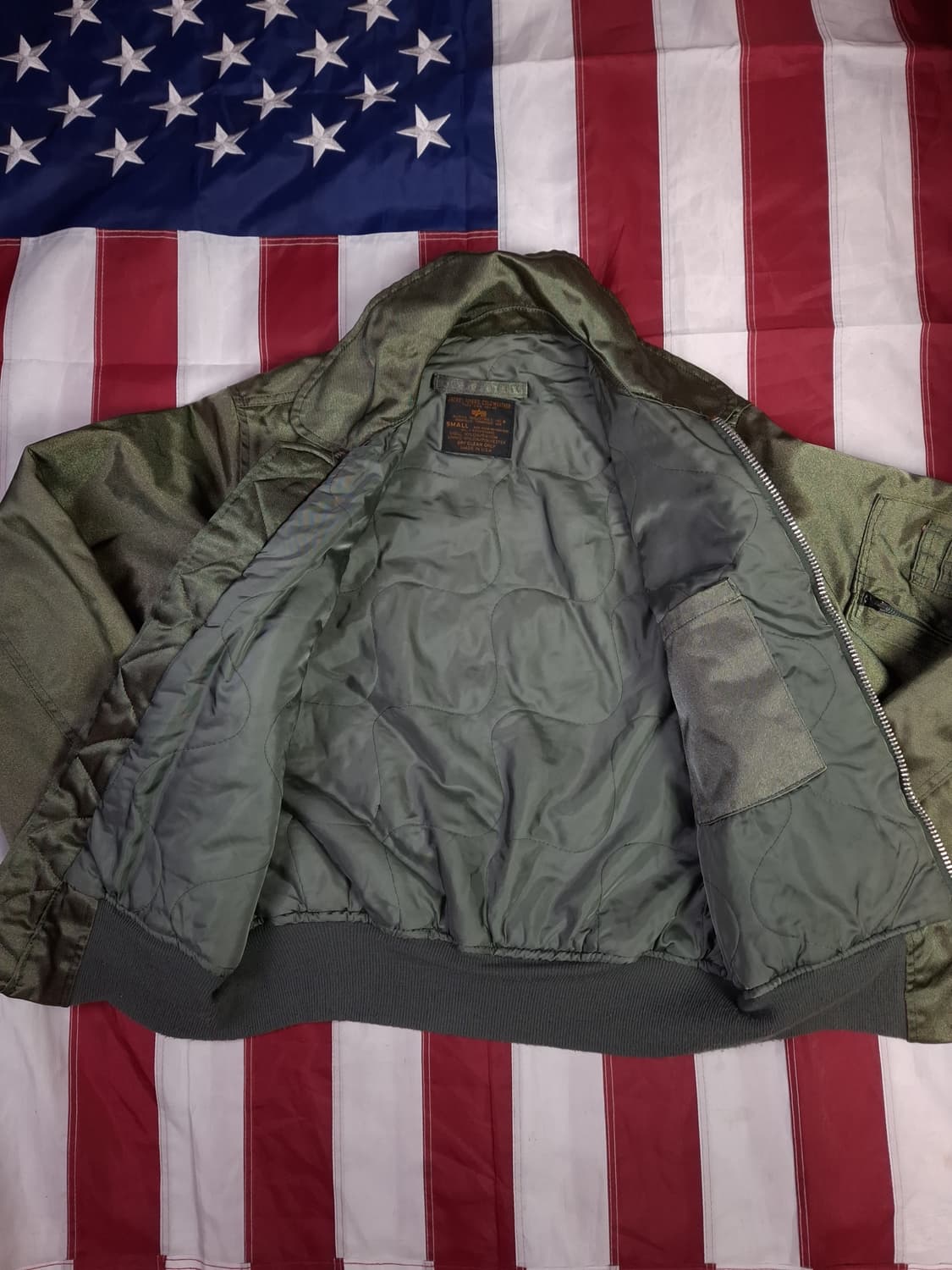 오리지날 알파사 민수용 미공군 CWU-45/P항공점퍼 상품이미지7