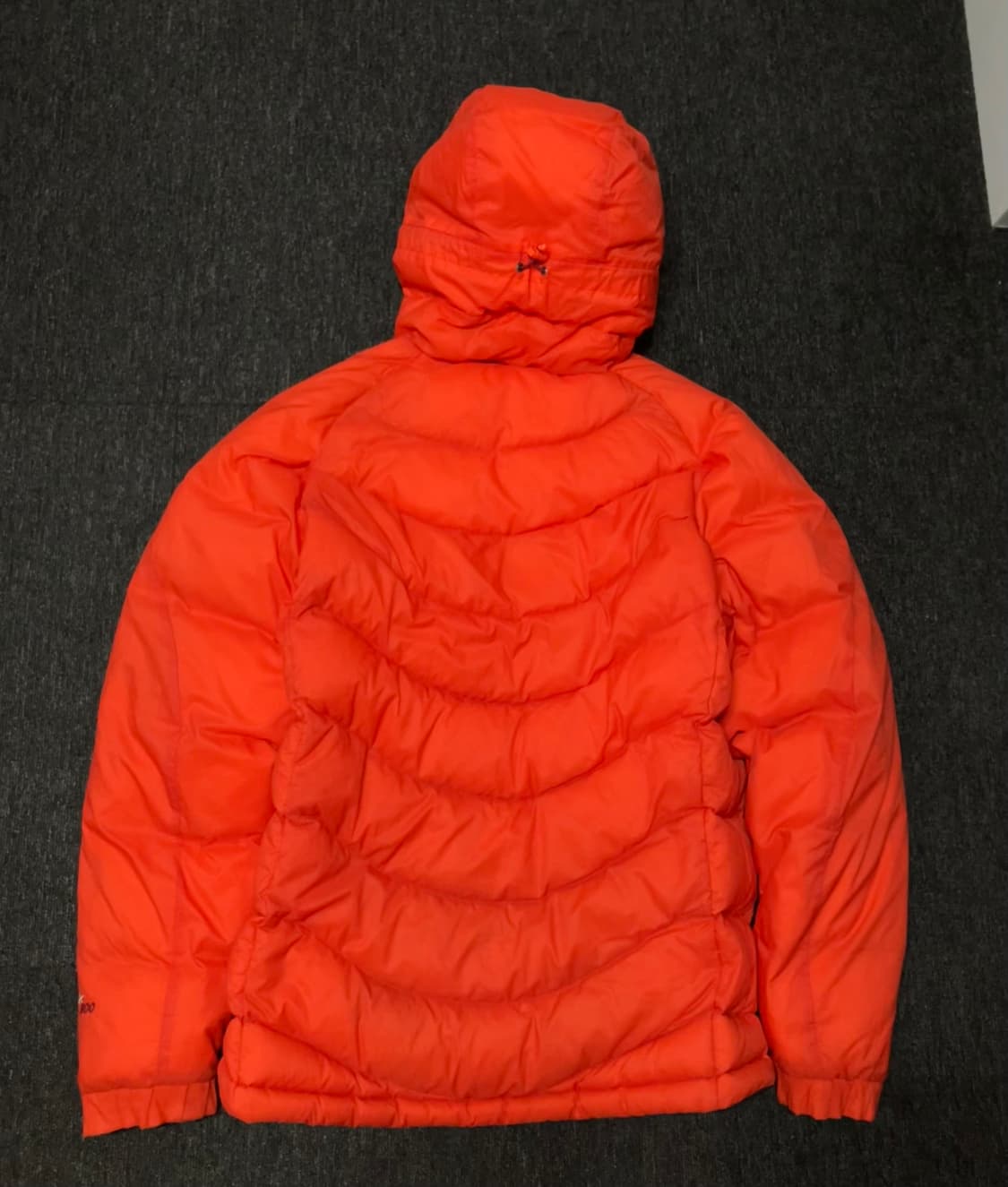 몽벨 800 테크니컬 다운자켓 패딩 오렌지 상품이미지8