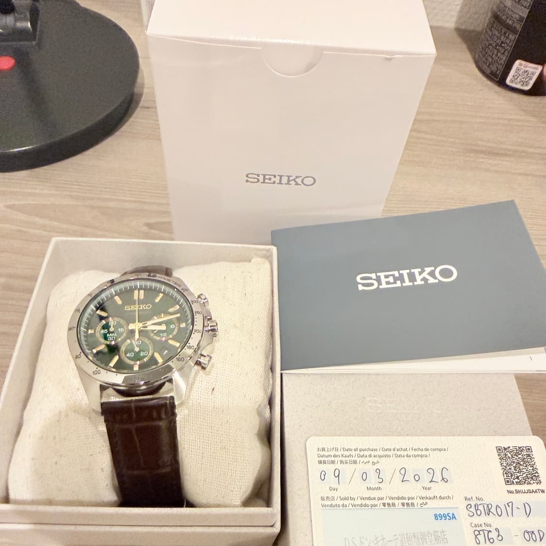 Seiko SBTR017 Green 상품이미지2