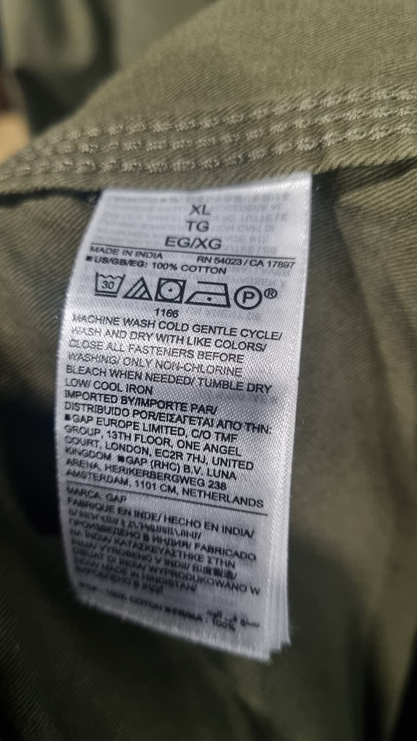 GAP 갭 야상 110~115(가슴단면77)xL 상태깔끔 상품이미지4