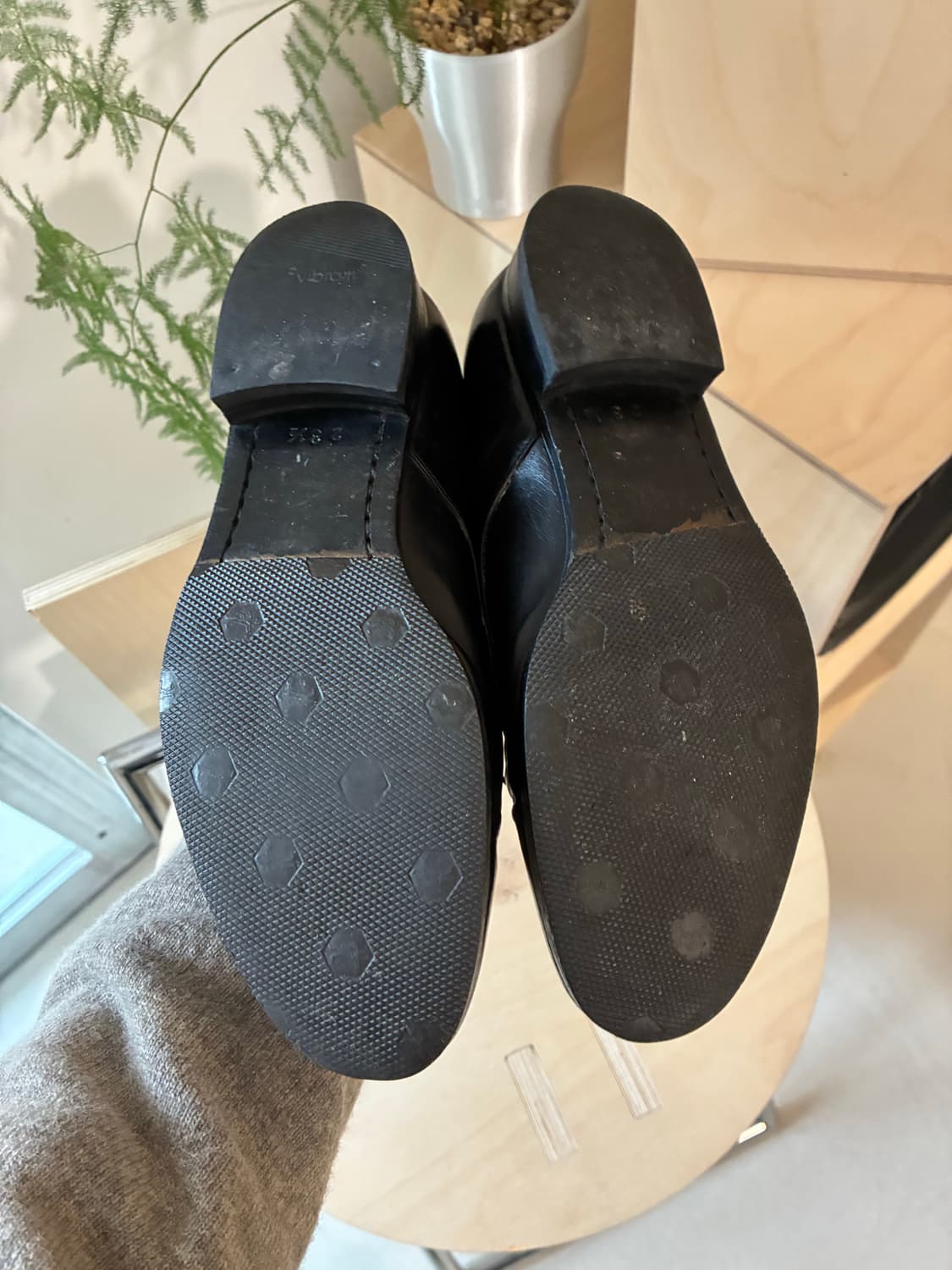 꼼데가르송 트리콧 구두 상품이미지8