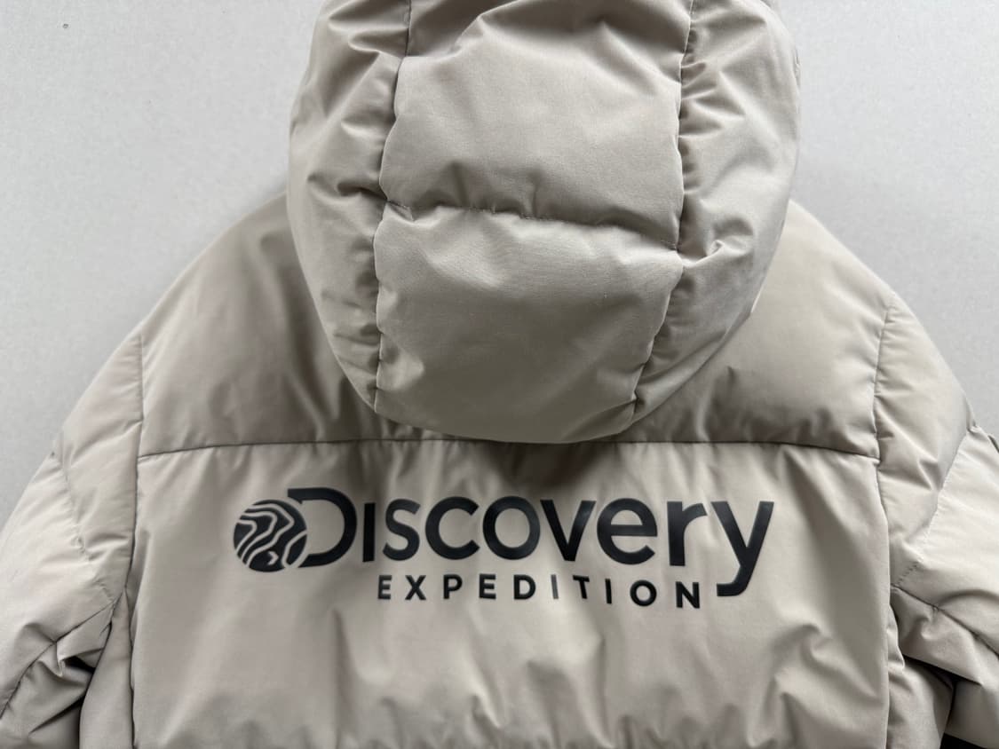 키즈 150 / 디스커버리 레스터G 구스다운 패딩 베이지 상품이미지10