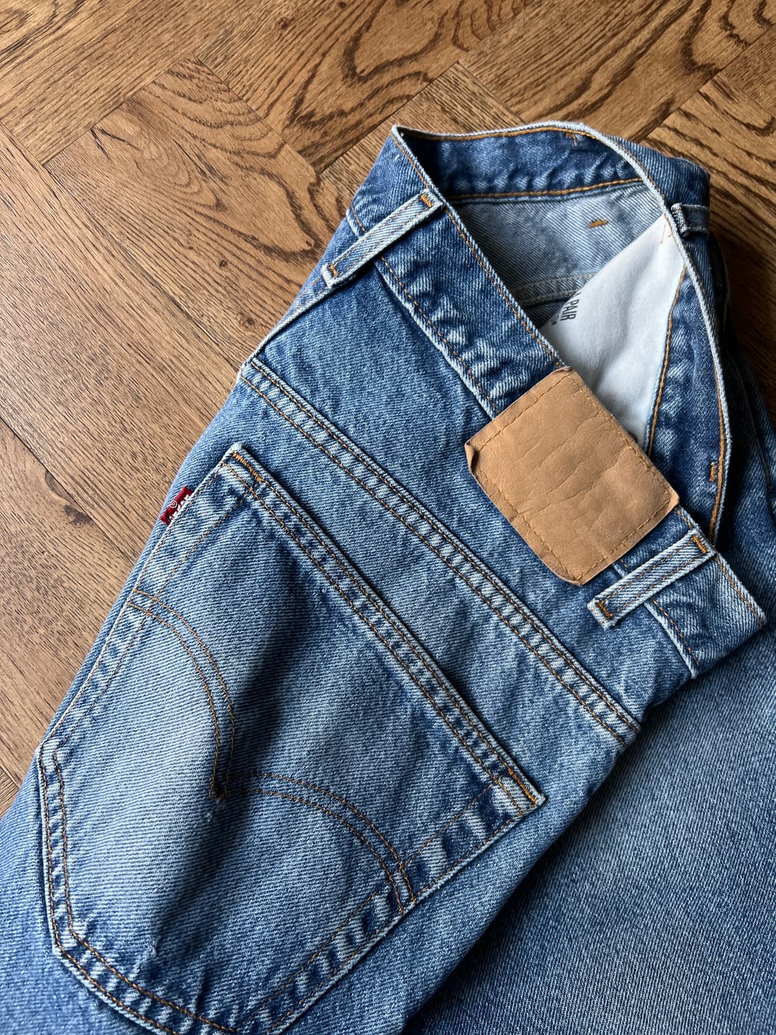 [36]90's 리바이스 Made in USA 빈티지 플레어진 F19 상품이미지6