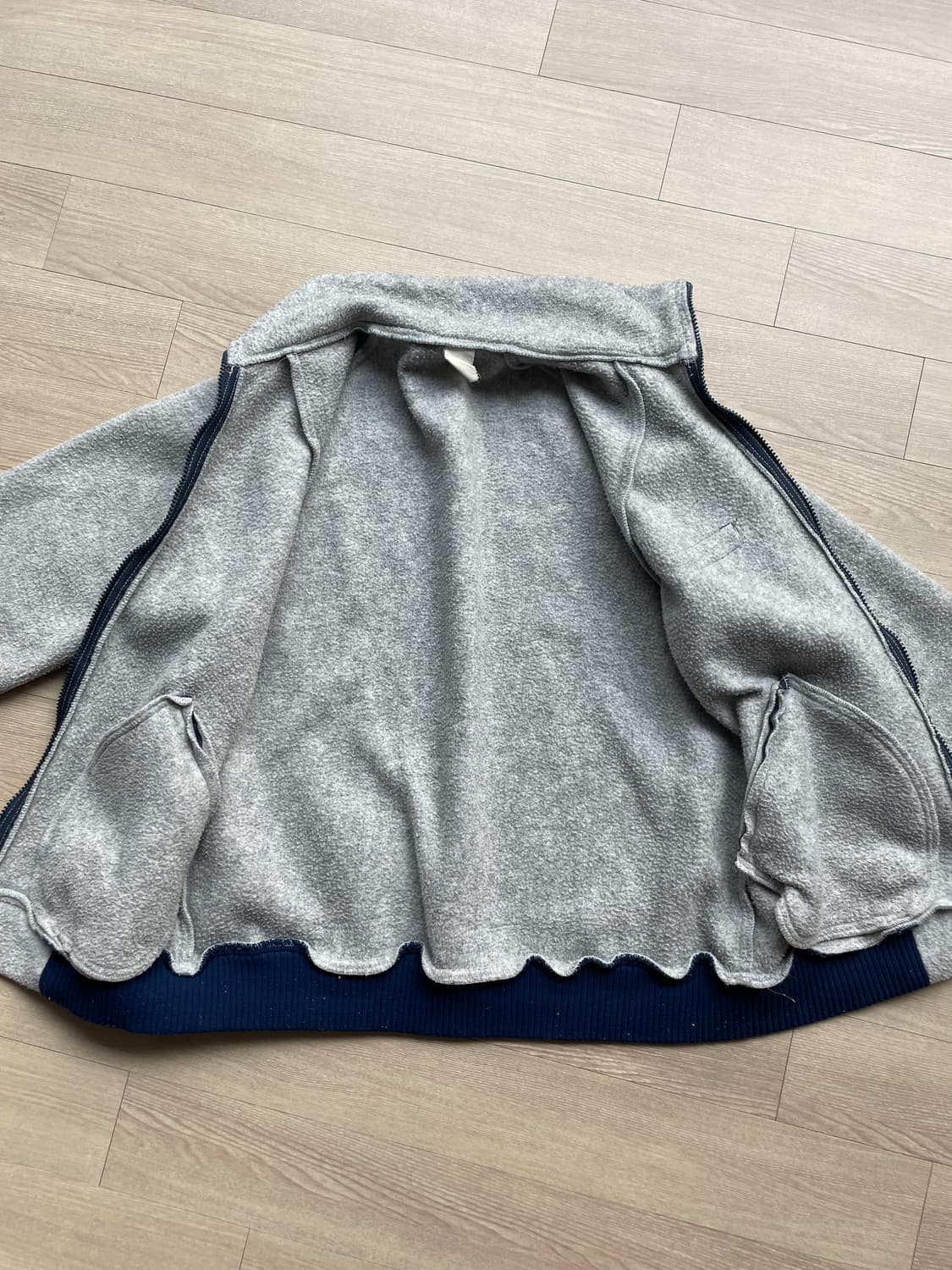 80s 파타고니아 신칠라 데카태그 그레이 플리스 자켓 상품이미지6