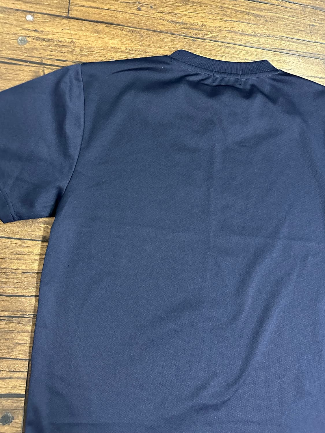 휠라 반팔 티셔츠 네이비 로고 프린팅 L 새제품 일본판 올드스쿨 상품이미지4