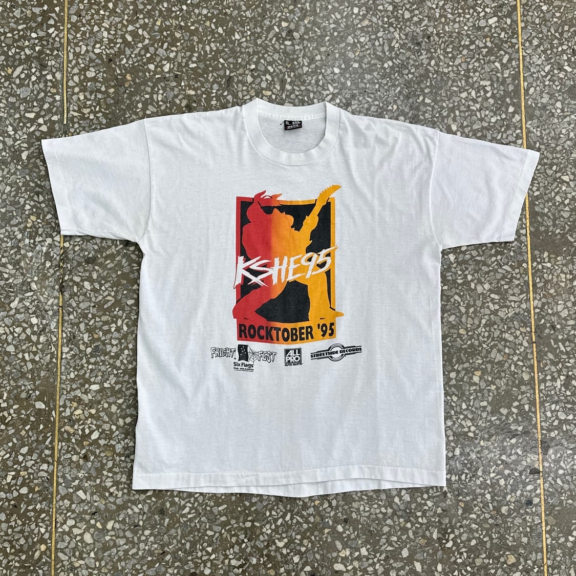 90s FOTL 빈티지 싱글스티치 티셔츠 XL 상품이미지1