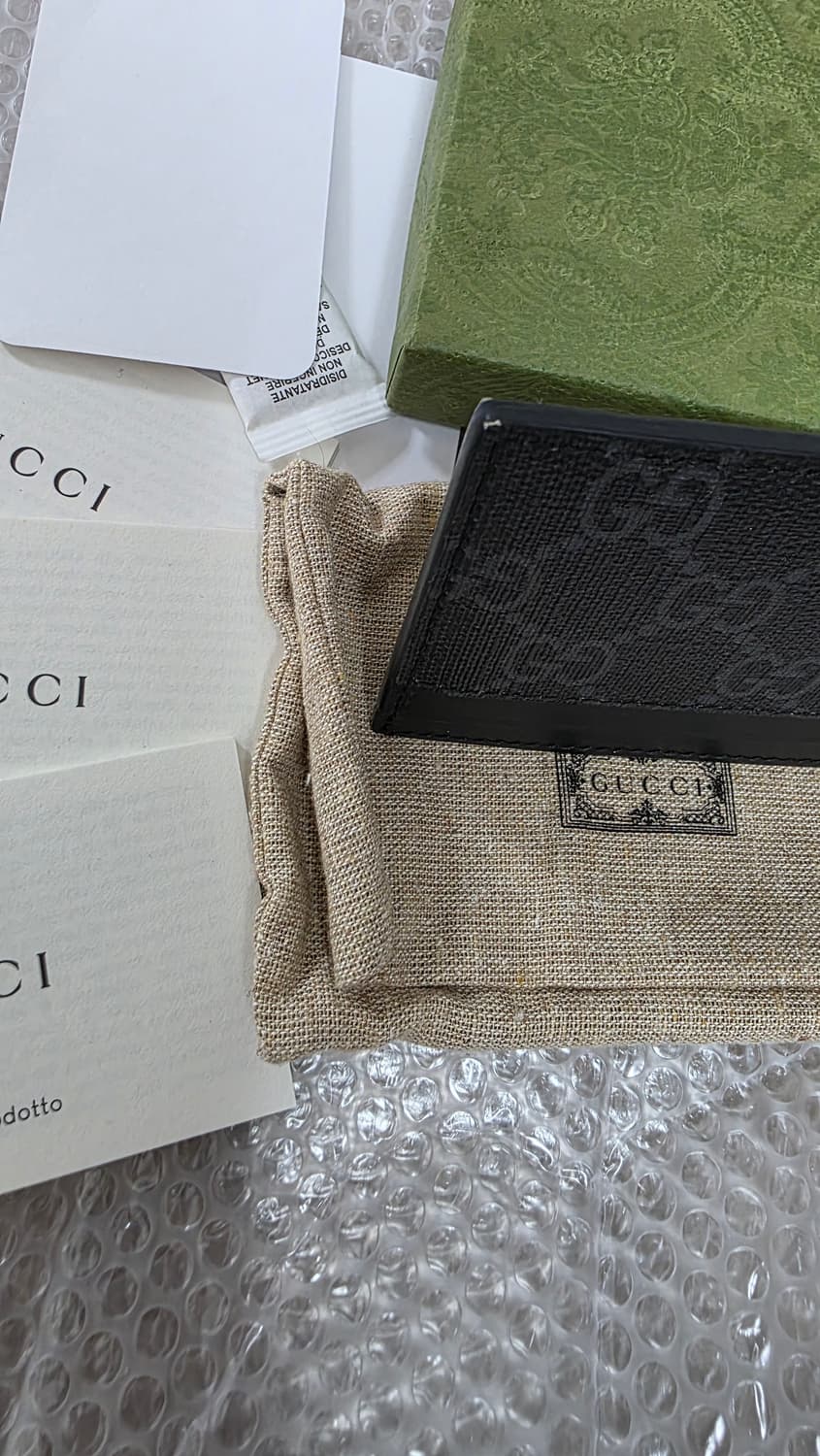 [풀구성,새상품급]구찌 스네이크 카드지갑 블랙 상품이미지4