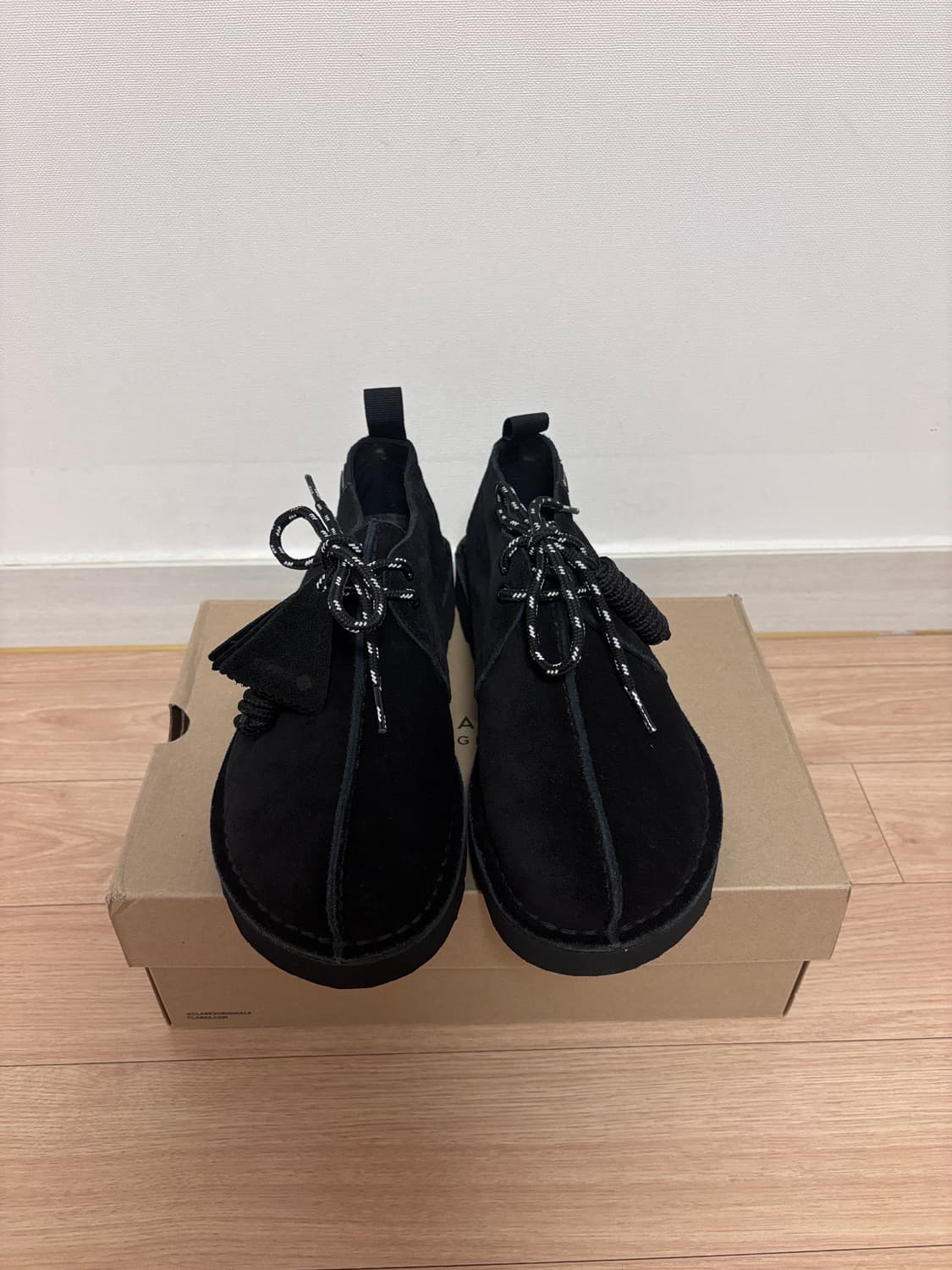 새상품) 260 클락스 데저트 트랙 고어텍스 비브람 블랙 스웨이드 상품이미지2