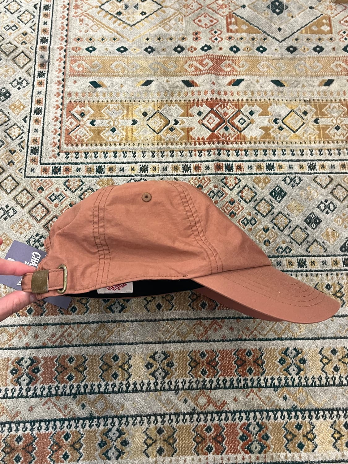 단톤 나일론 볼캡 브릭 오렌지 #csz3439 상품이미지6