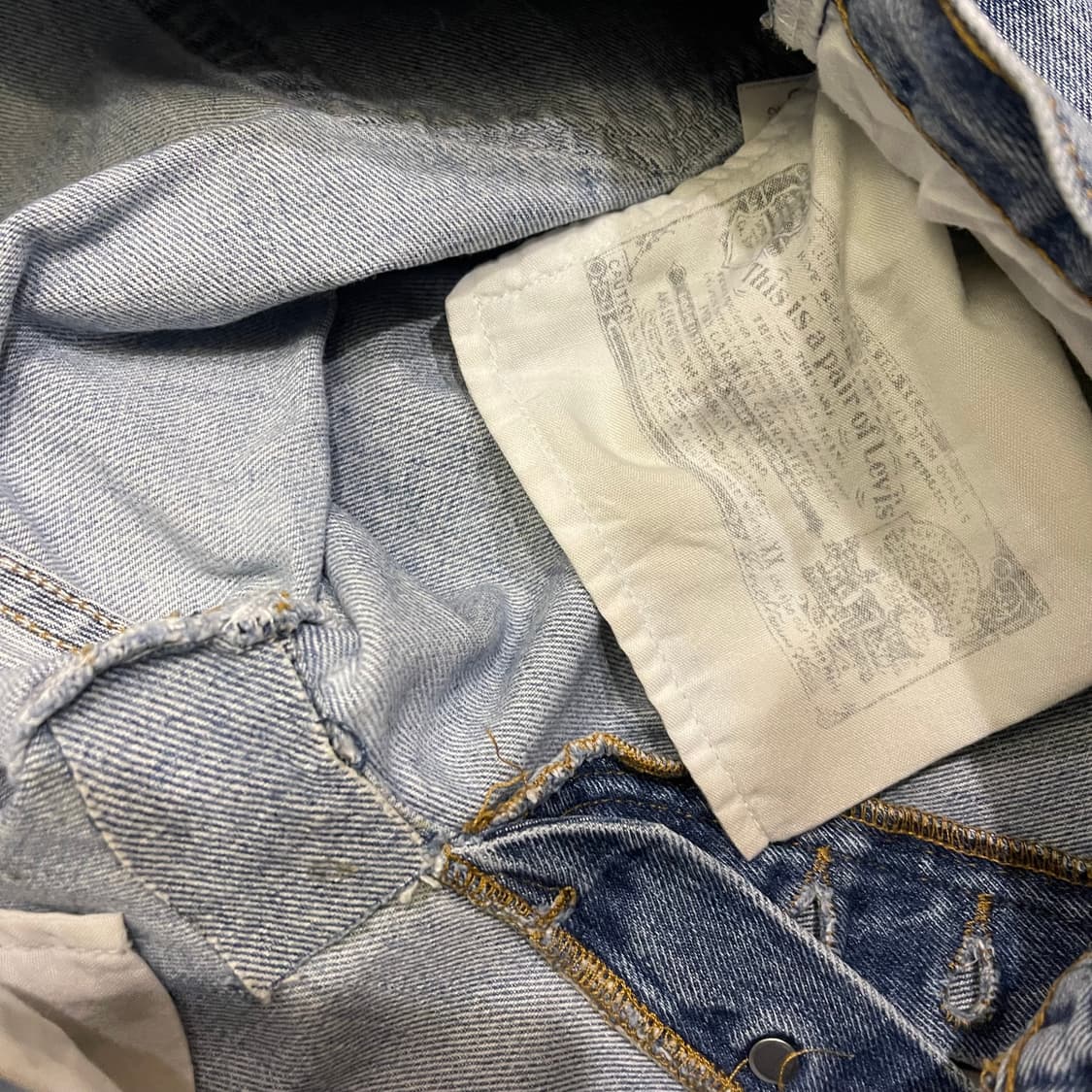 00's LEVI'S 501 빈티지 워싱  상품이미지7