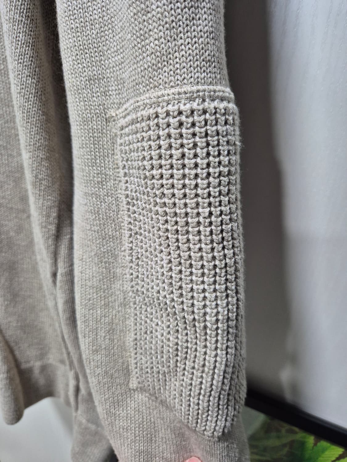 (세일)아르마니 익스체인지 니트 가디건 베이지 상품이미지5