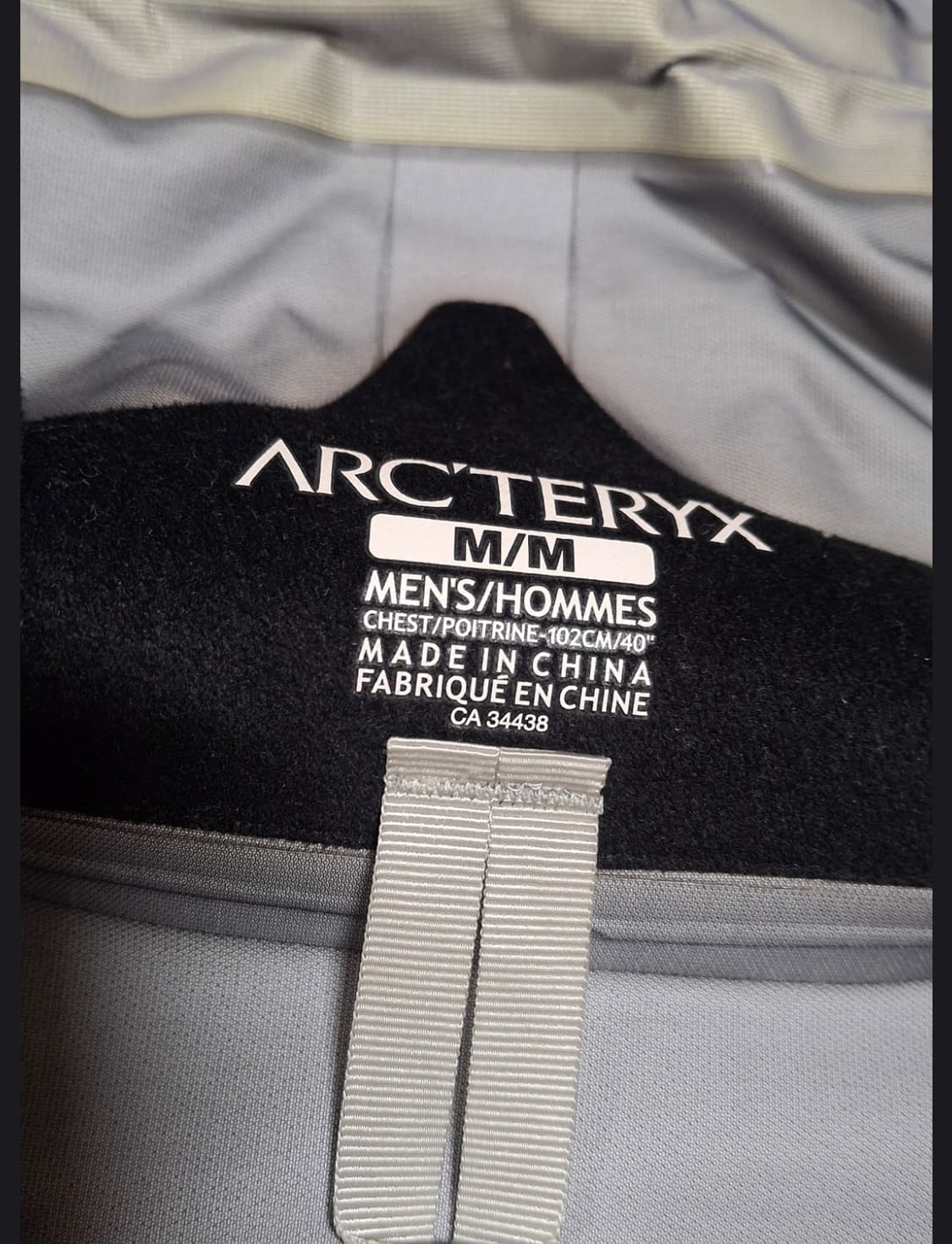 아크테릭스 제타ar 그레이 자켓 상품이미지2