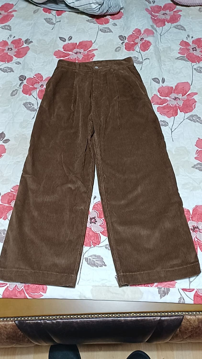 CPGN 와이드 코듀로이팬츠 28인치 기장102 상품이미지1