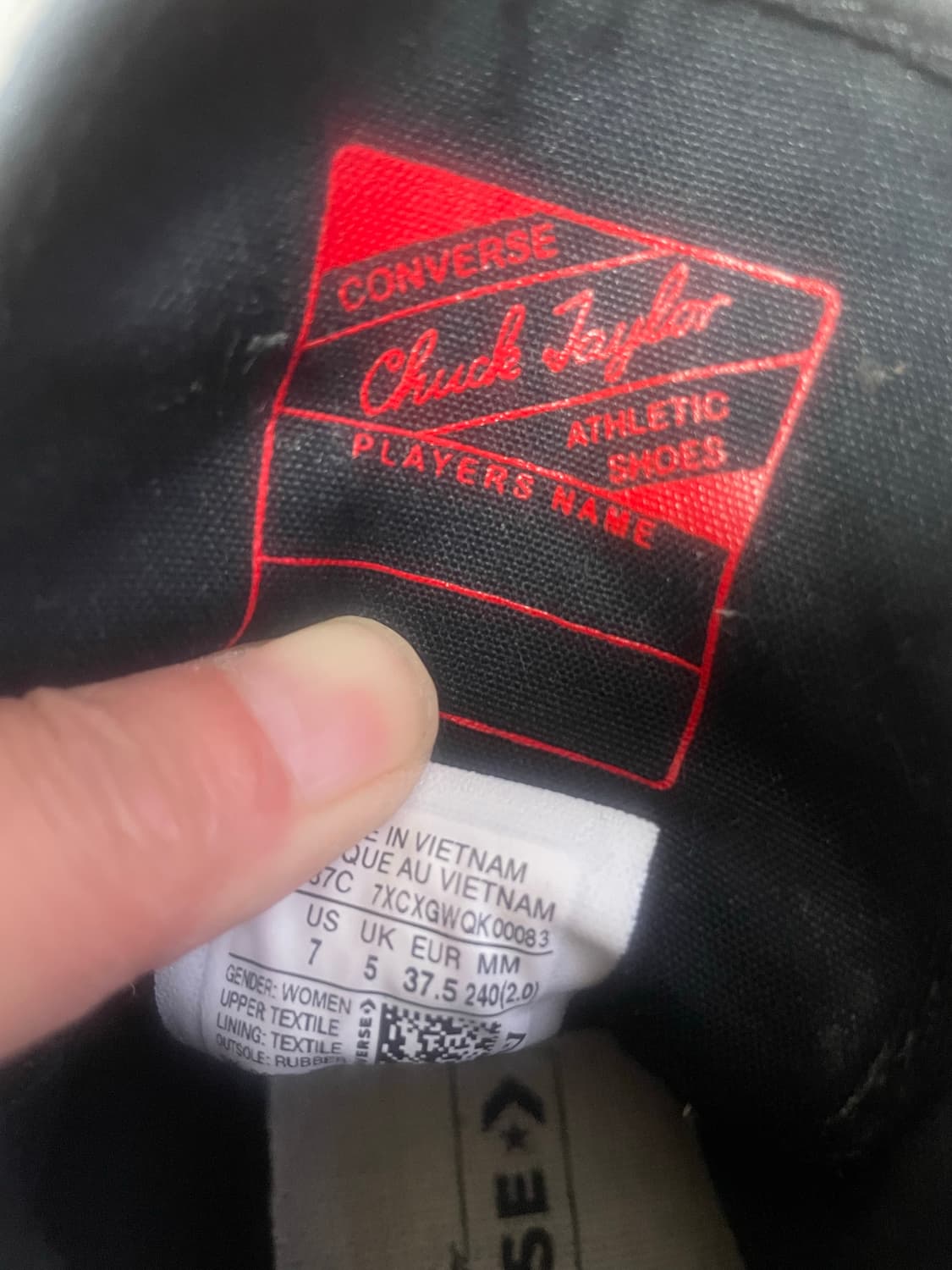 컨버스 글리터 하이탑 상품이미지4