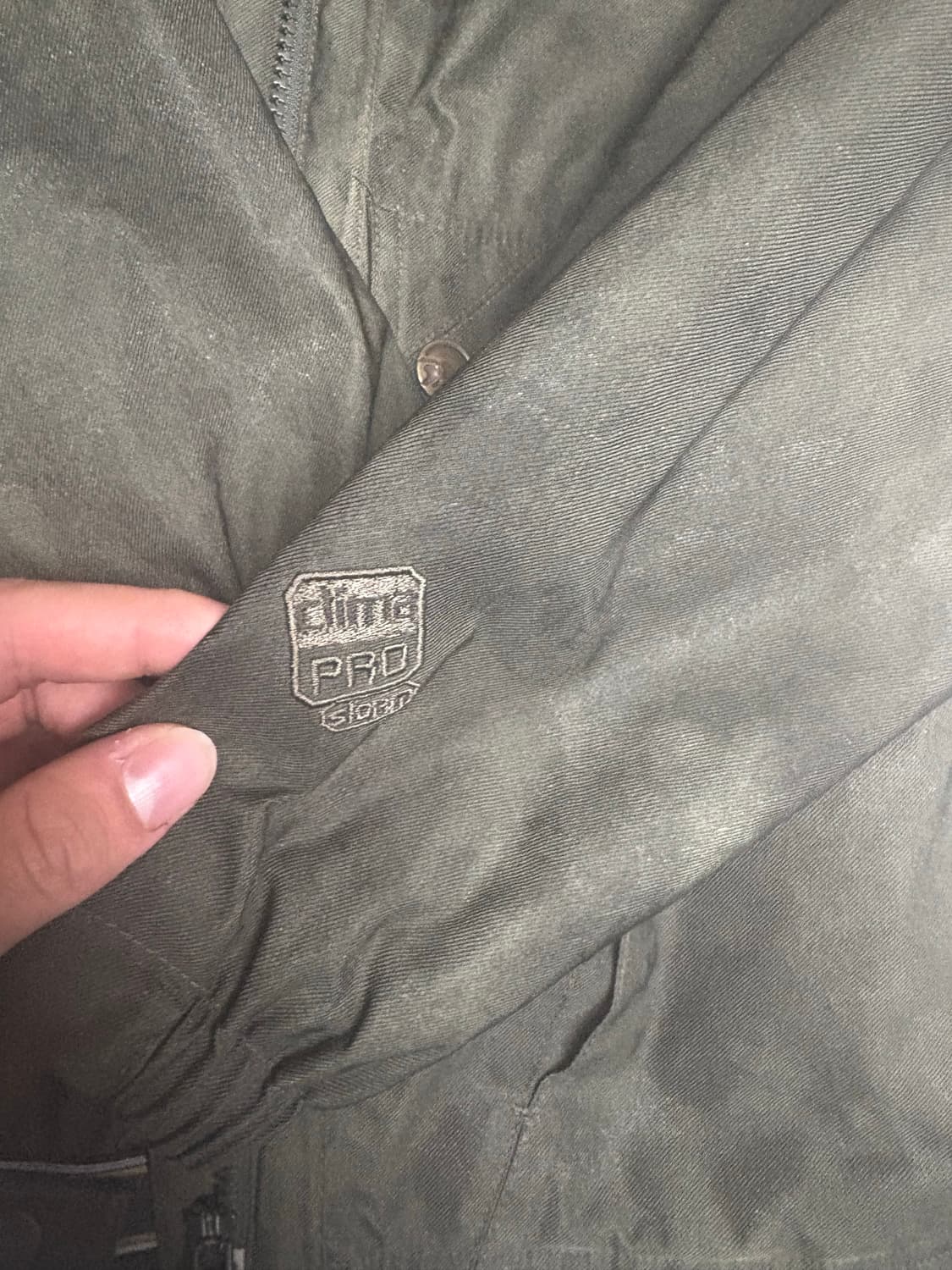 급처🔥 살로몬 카키 후드 야상  상품이미지3