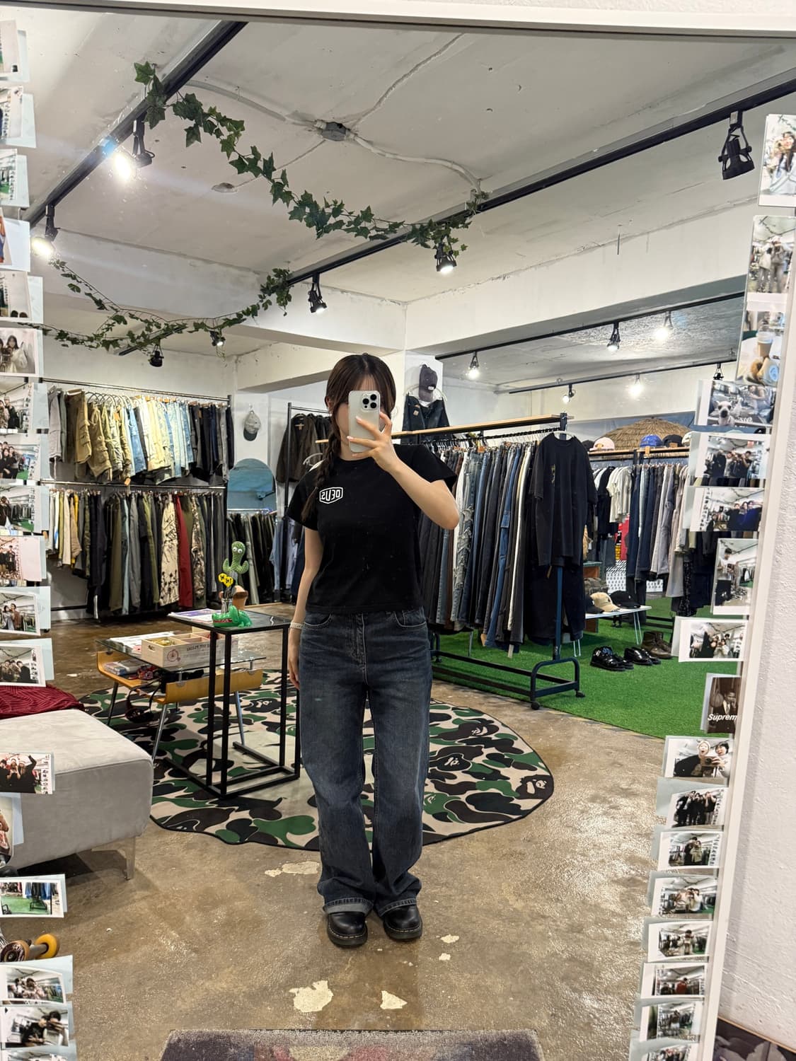 데우스 반팔 티셔츠 화이트 상품이미지8