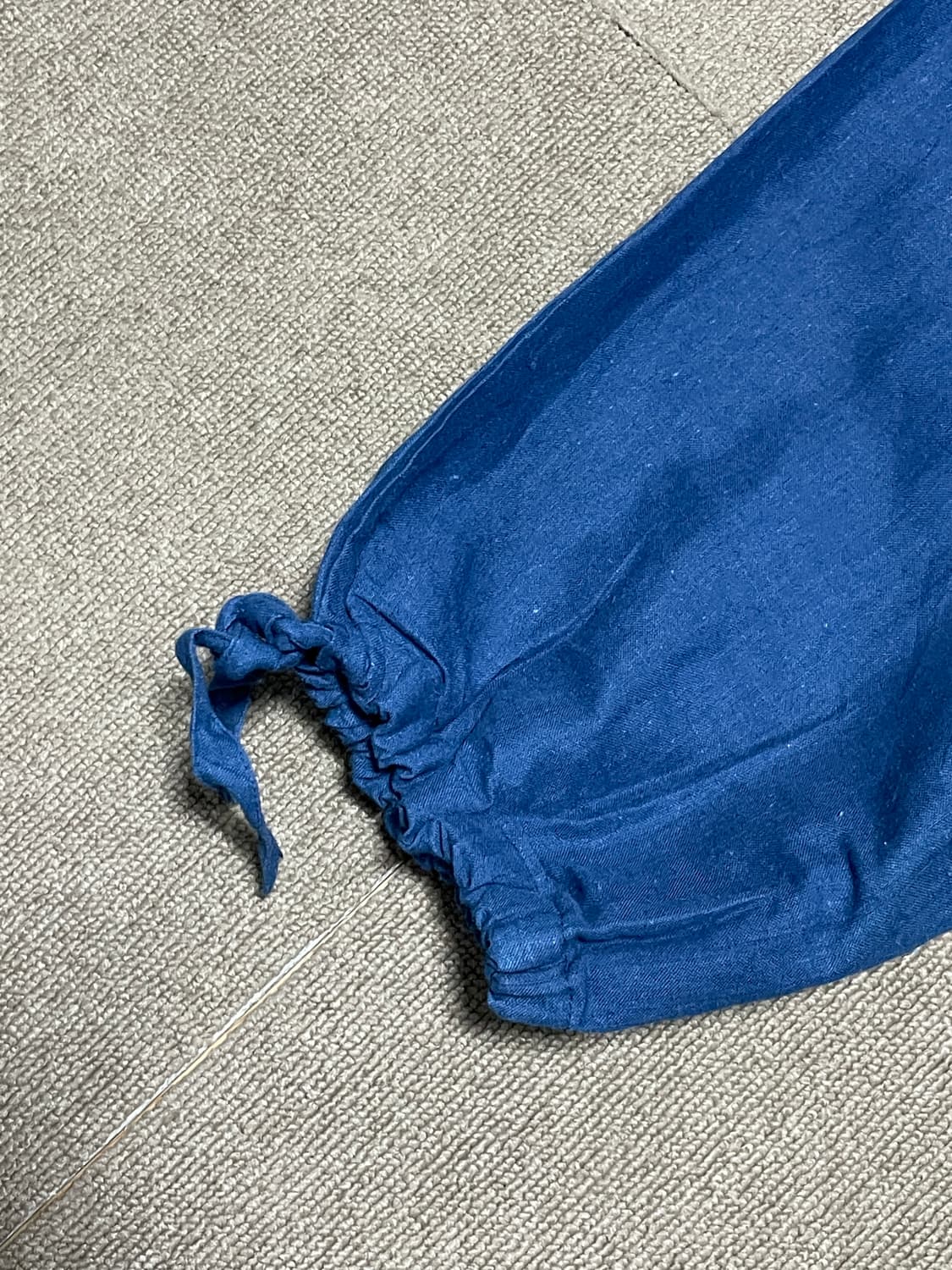 빈티지 프렌치 워크 리넨 조거 팬츠  상품이미지4