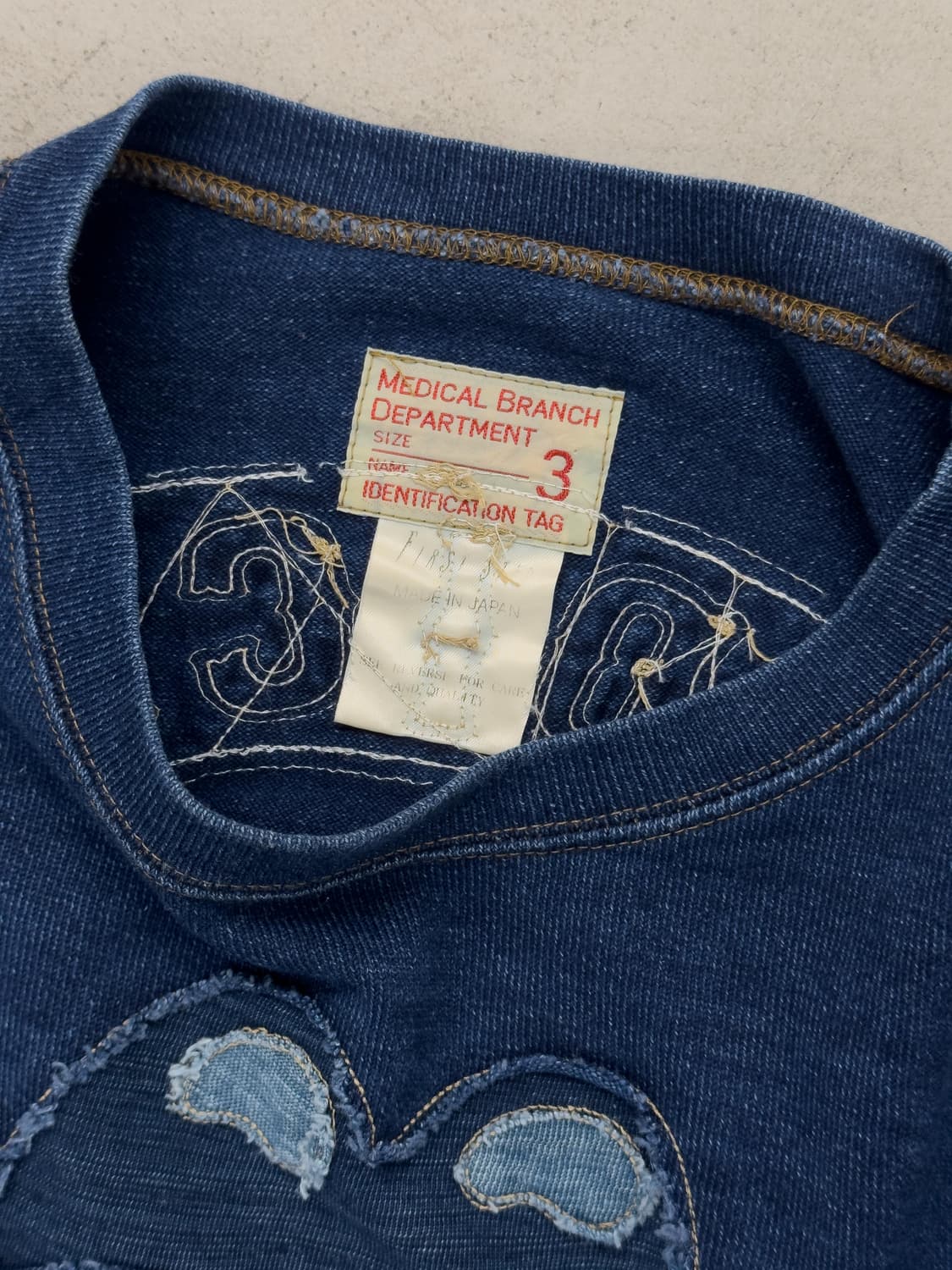  Medical Branch 롤링스톤즈 인디고 셔츠 상품이미지4