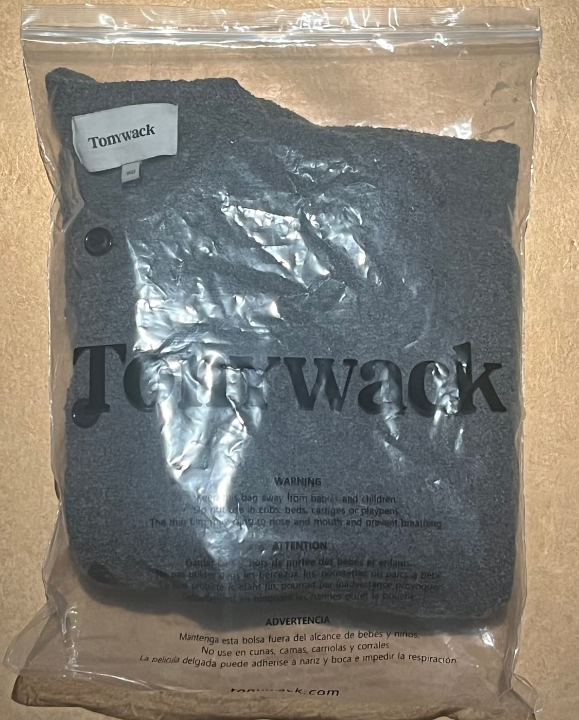 (L) 토니웩 알파카 가디건 멜란지 그레이 Tonywack 상품이미지2