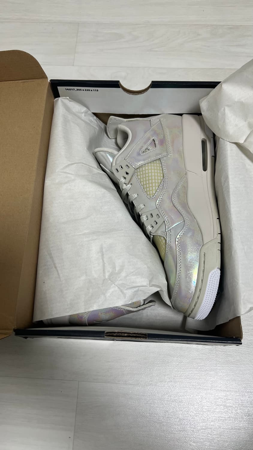 우먼 260 조던 4 펄 화이트 상품이미지2