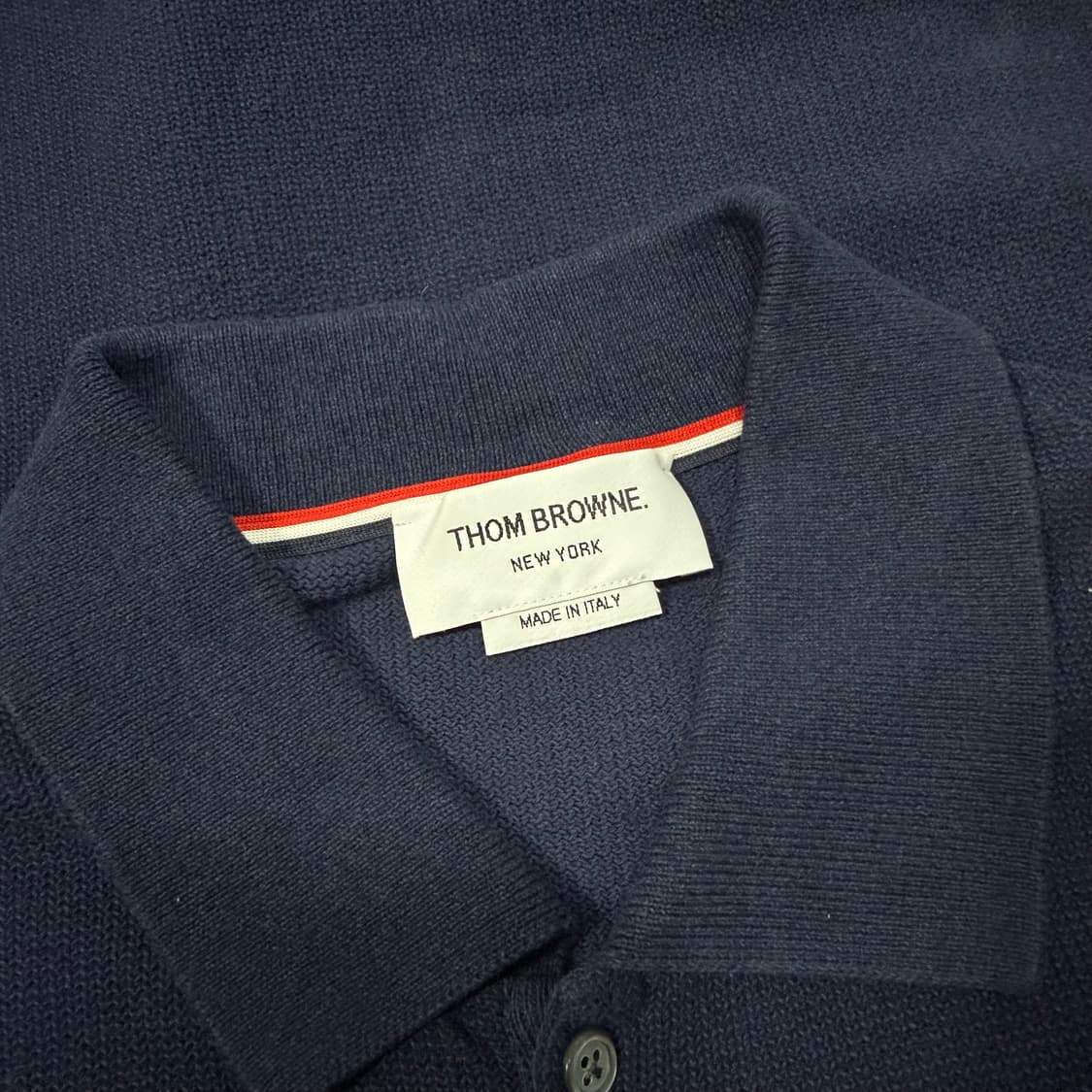 톰브라운 니트 카라 반팔티 상품이미지7