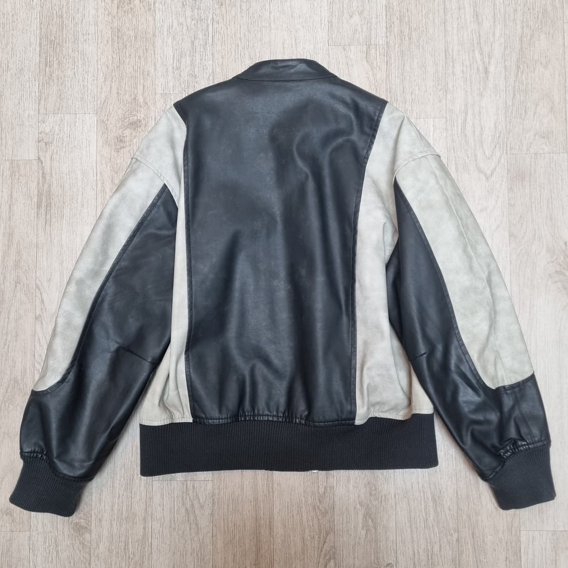 파르티멘토 디스트레스 페널 블루종 블랙 L 상품이미지2