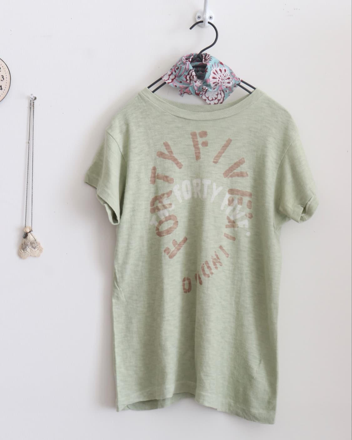 [45rpm] Green Logo T-Shirt 상품이미지8