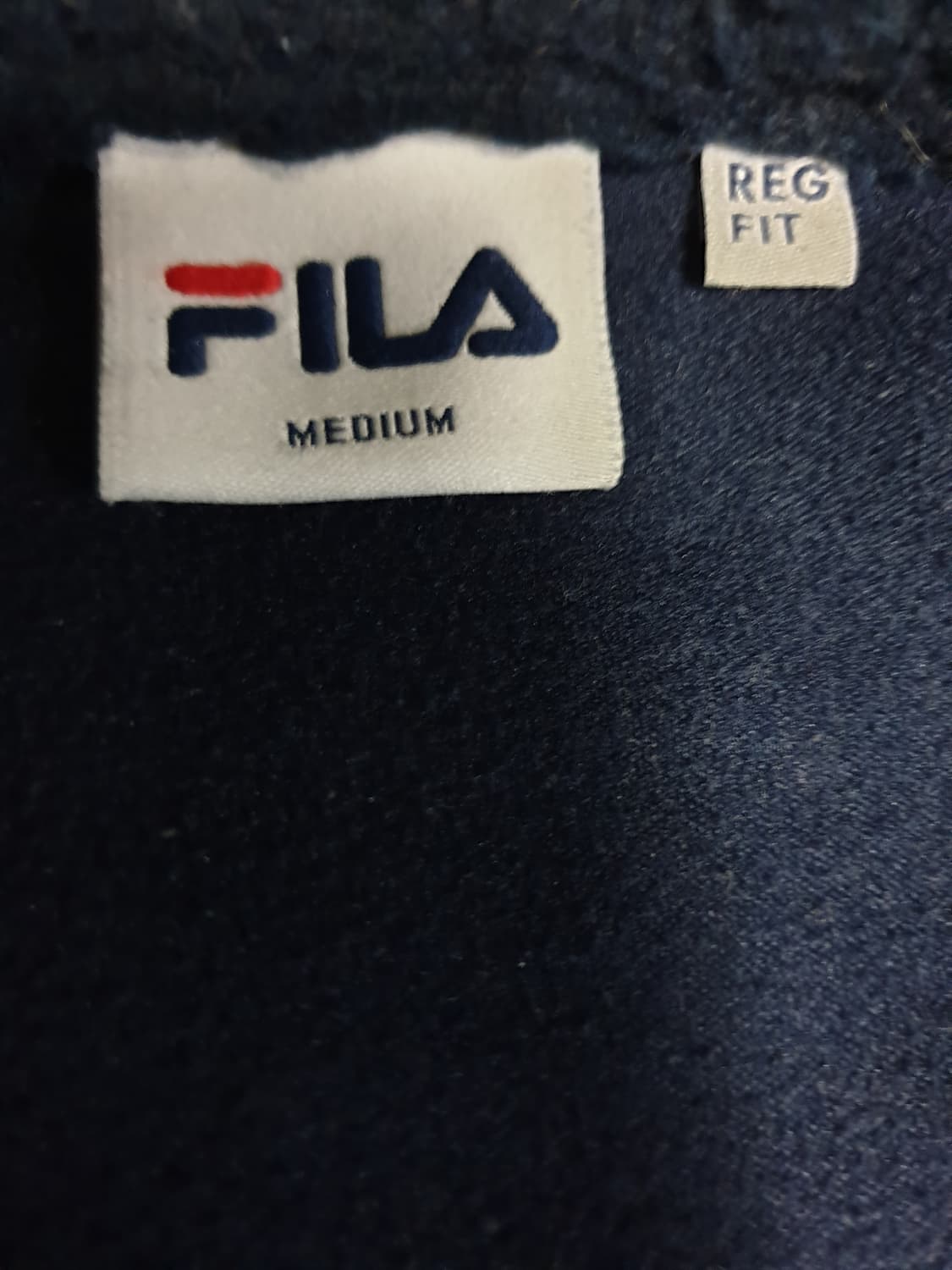 (협업제품)아웃도어프로덕츠x휠라 보아 플리스 집업자켓 네이비 그린 (M) 상품이미지5