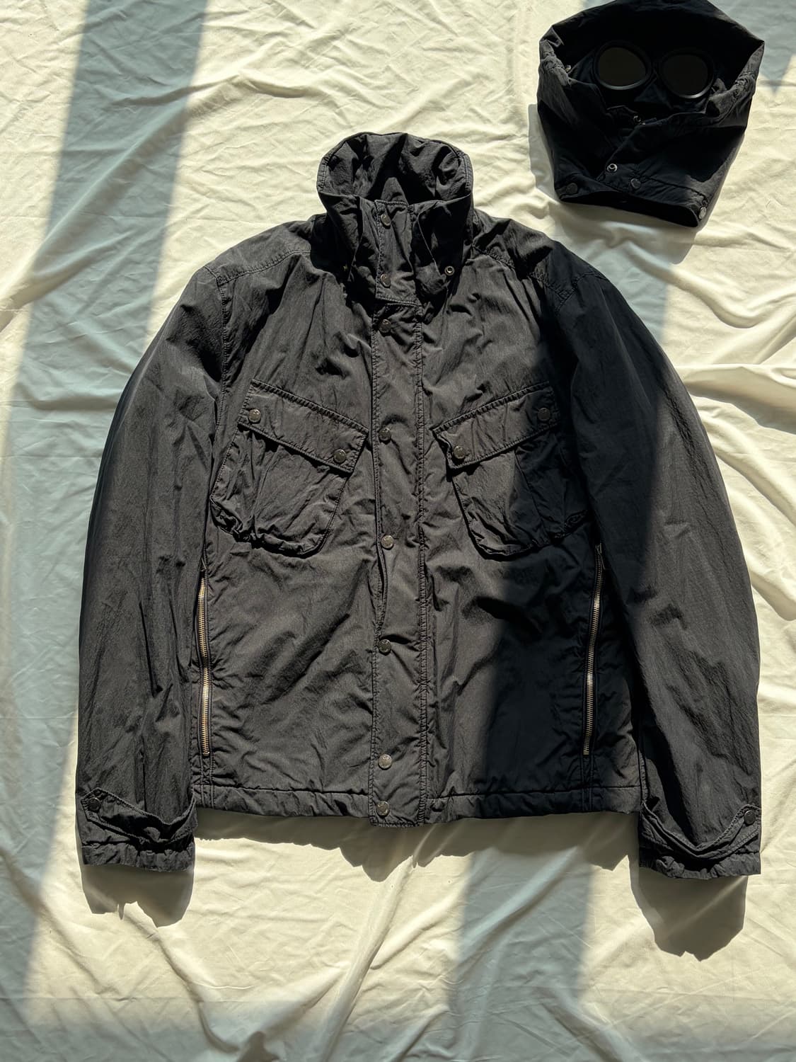 cp 컴퍼니 고글 야상 자켓 상품이미지3