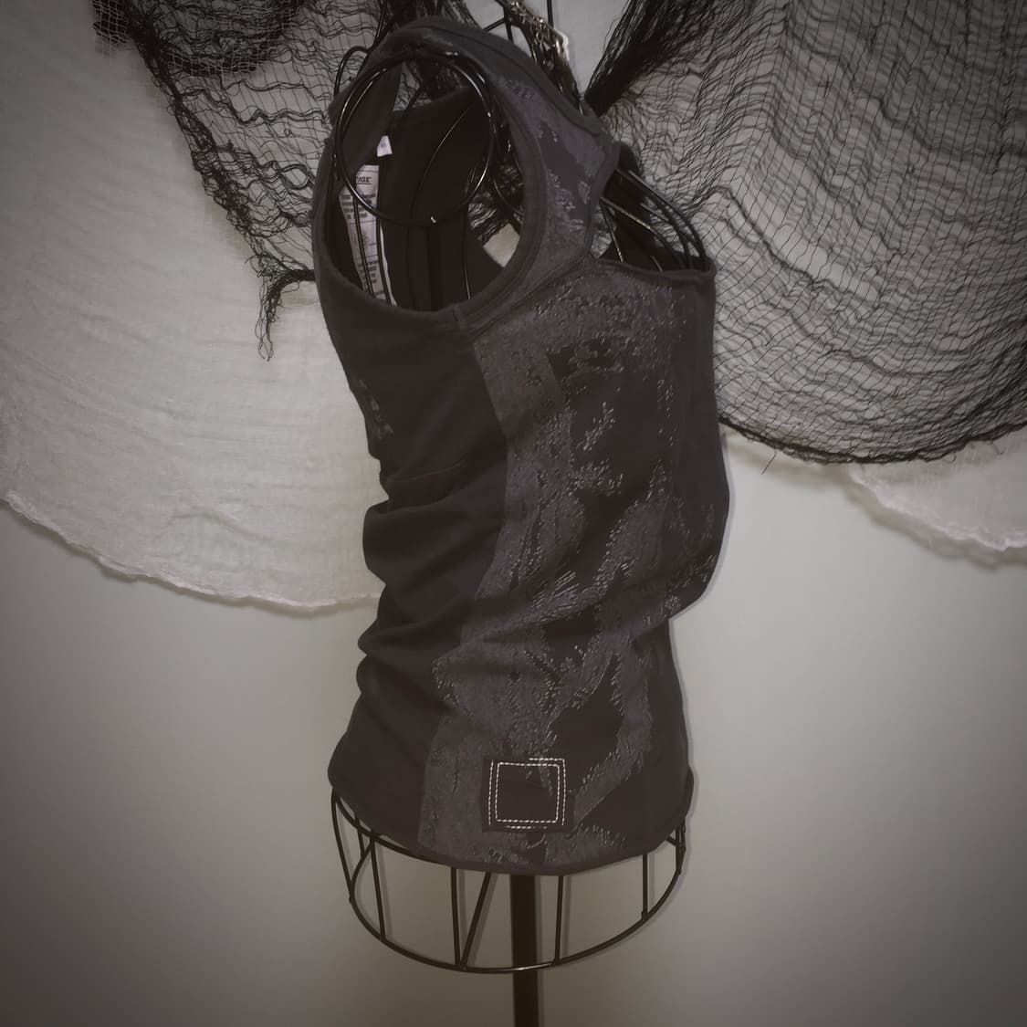 SABOTGE grunge detail sleeveless 상품이미지5