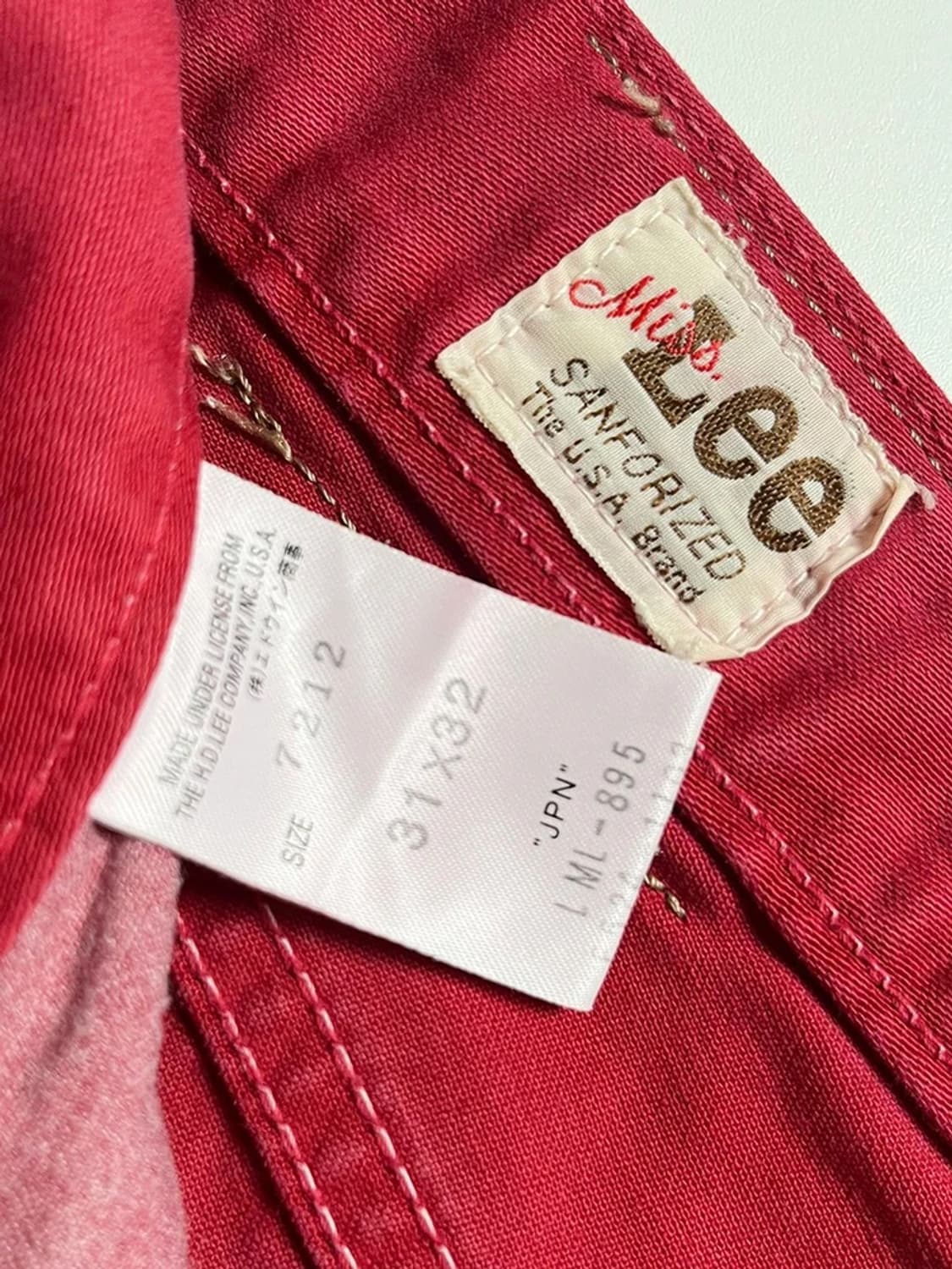 Lee 리 00s 재팬 컬러 팬츠 PN4027 상품이미지8