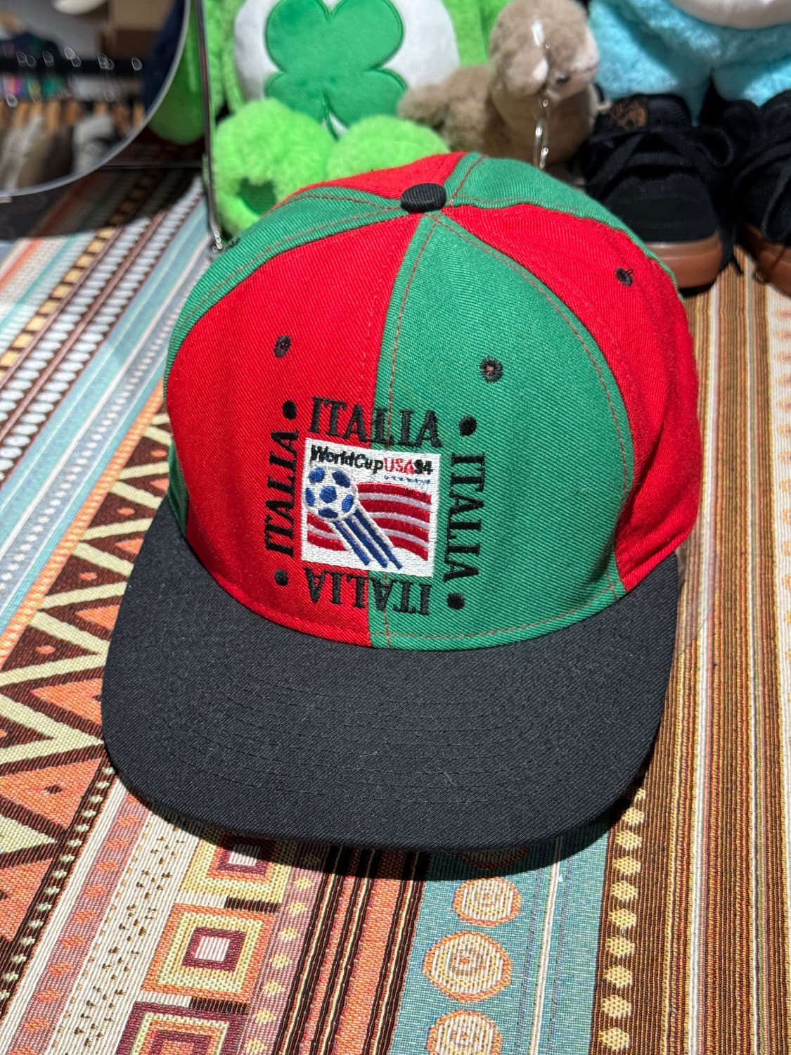NUTMEG 1994 이탈리아 USA 월드컵 빈티지 볼캡 상품이미지2