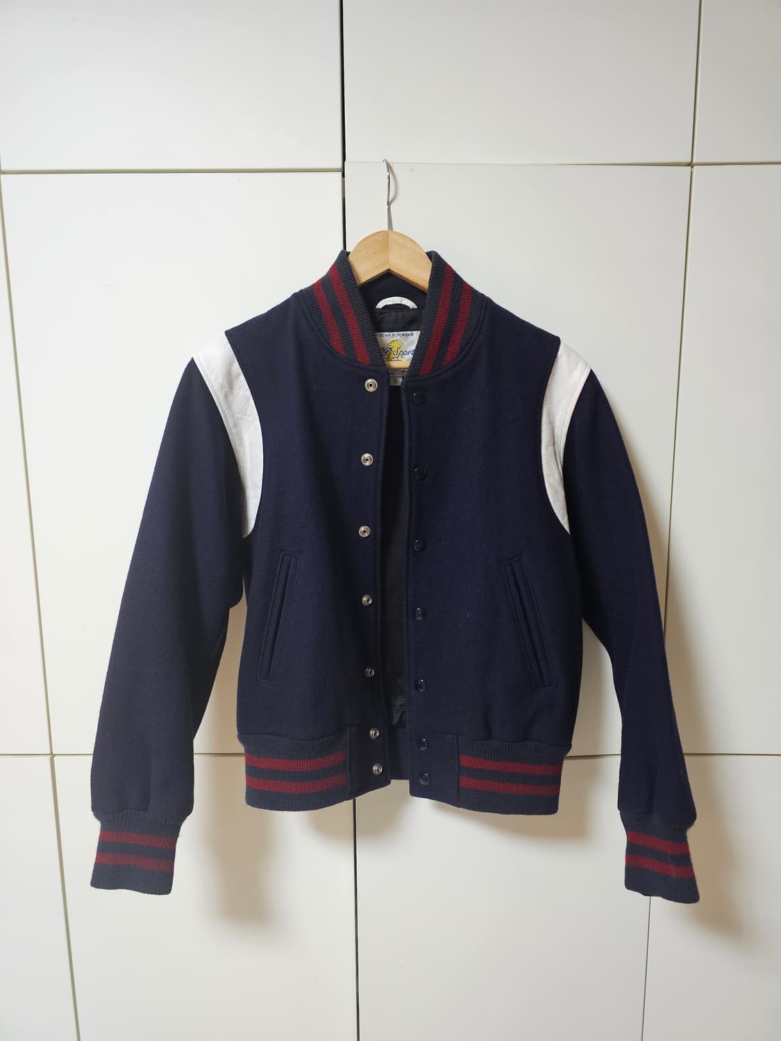 빈티지 골든베어 스타디움 울 바시티 상품이미지1