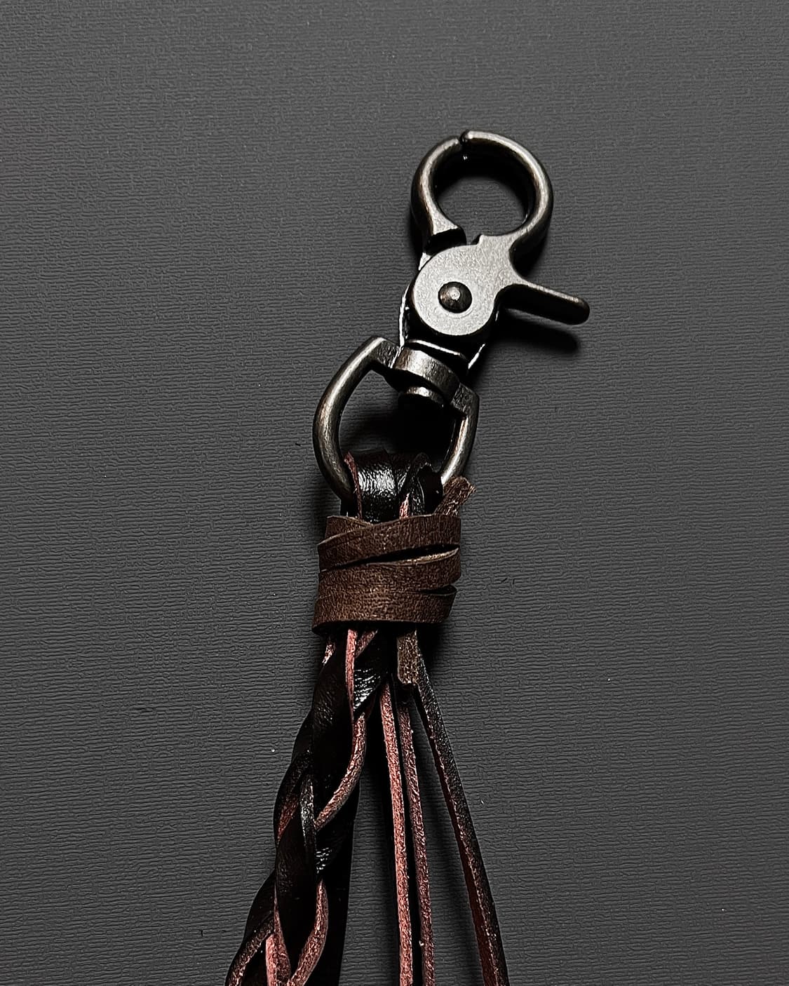 레더 테슬 키링 (2color) 상품이미지8