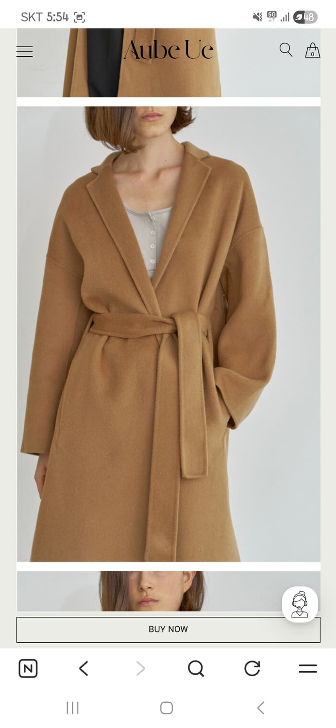 핸드메이드코트 (새상품.택있음.56만) 상품이미지1