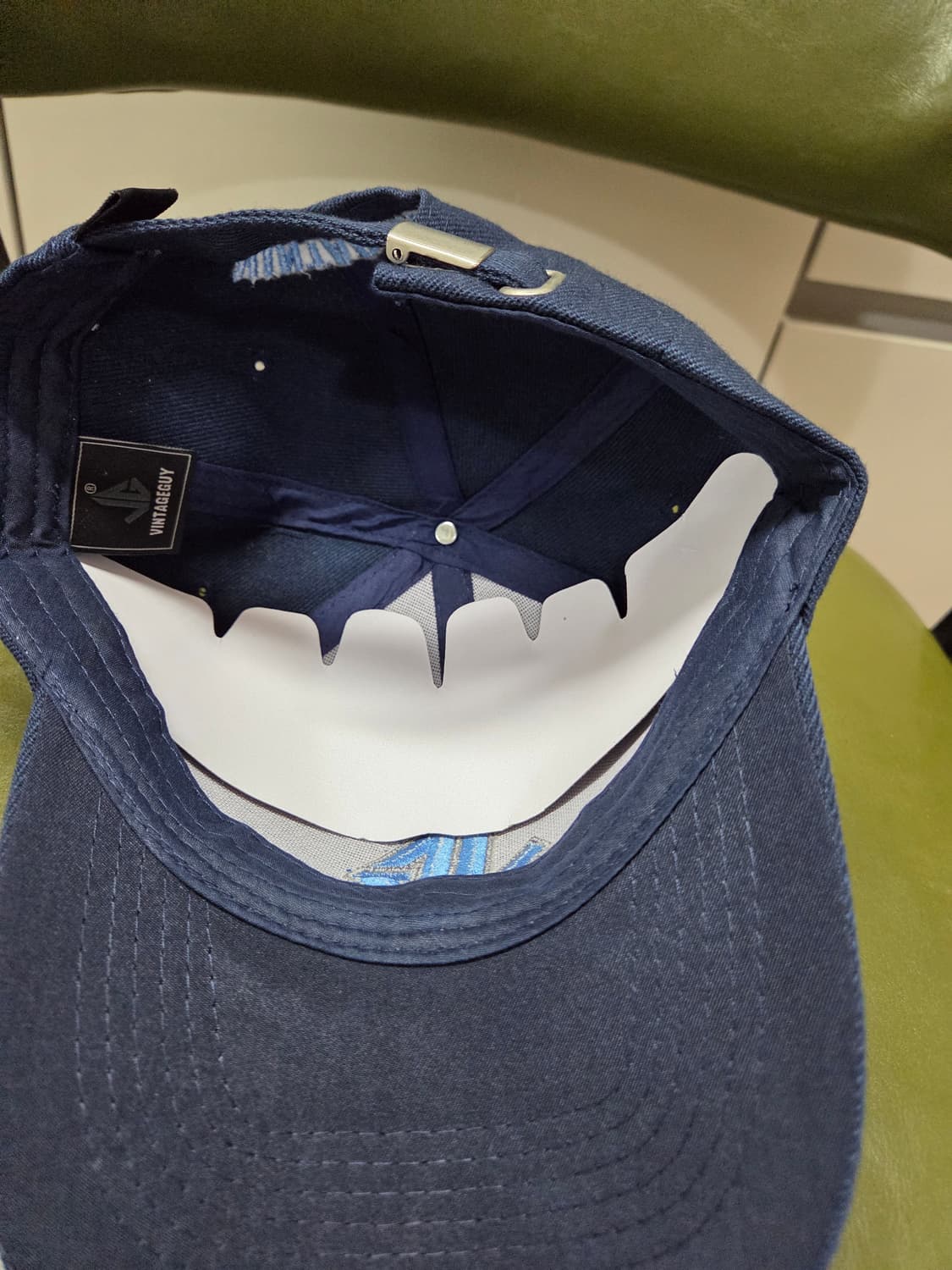 새상품 VARZAR 빈티지가이 볼캡모자 상품이미지3