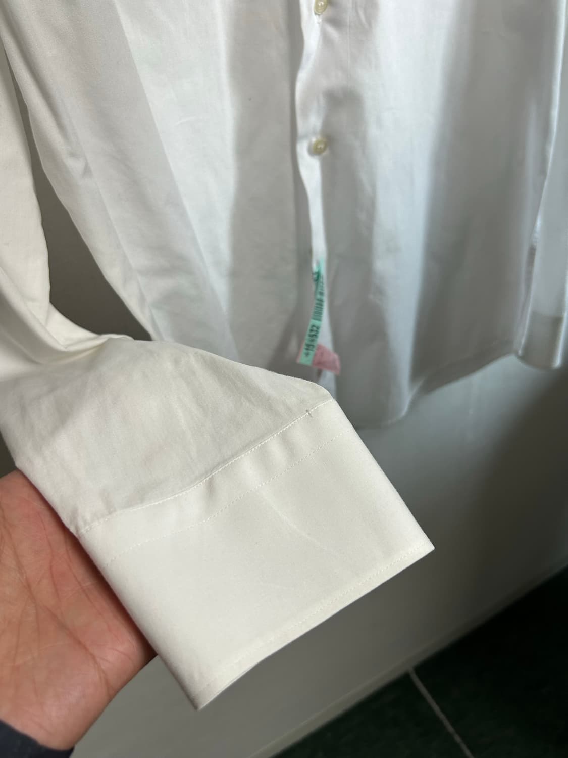 조셉 JOSEPH 남성 흰색 셔츠 39사이즈 (슬림100 추천) 상품이미지5