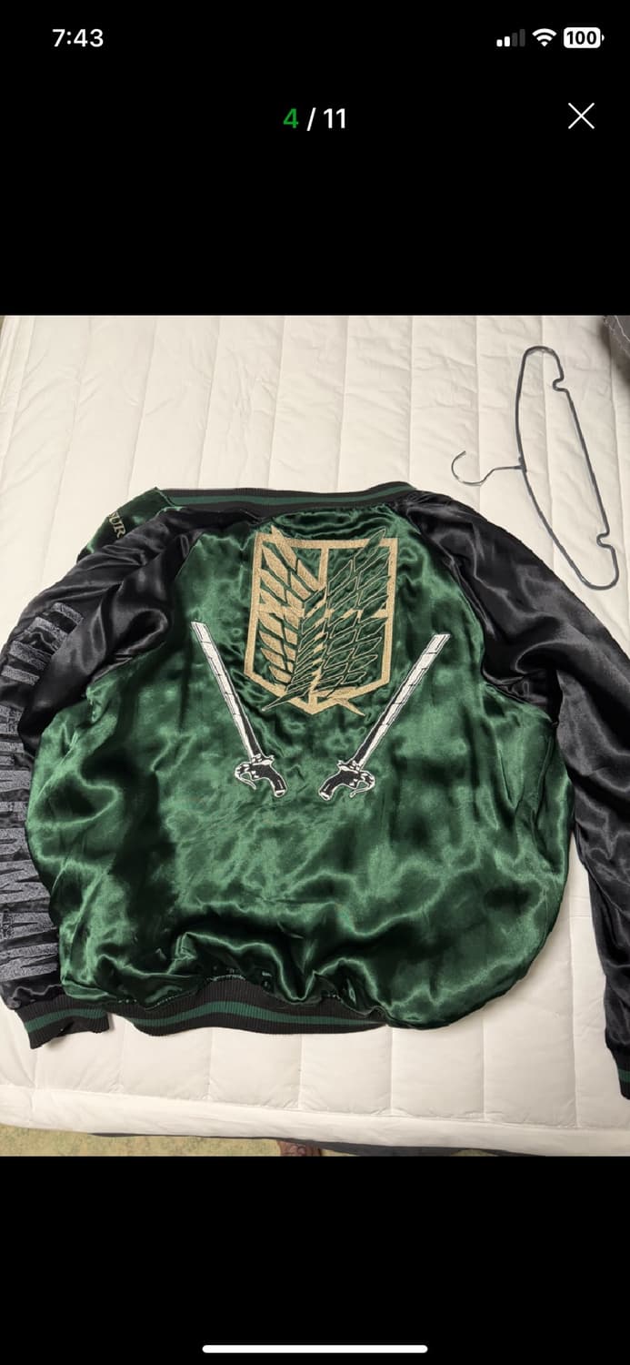 카라쿠리타마시 진격의거인 리바이 리버시블 스카쟌 상품이미지4