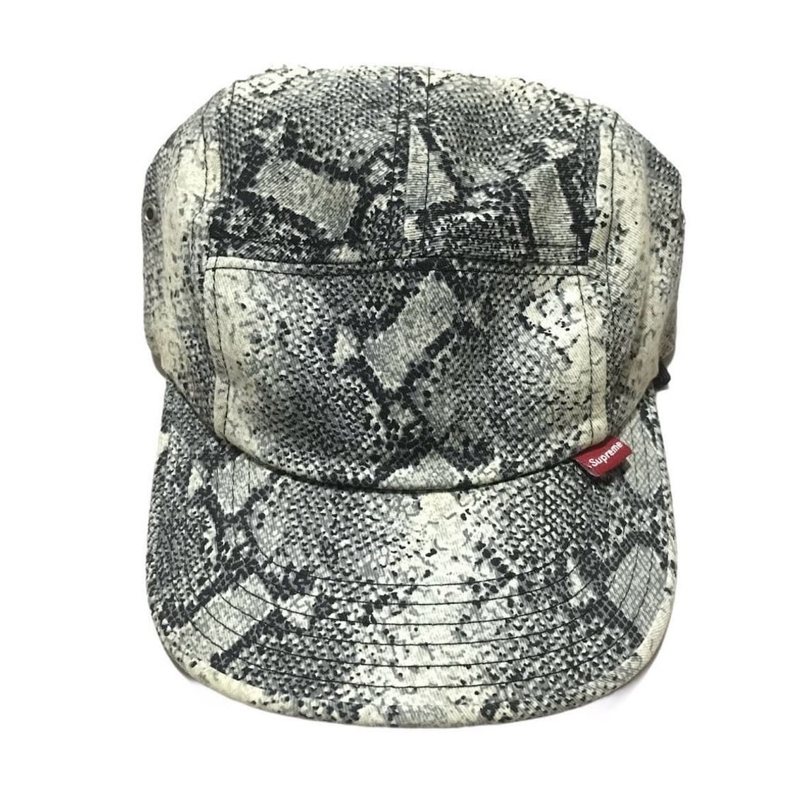 슈프림 2001 뱀피 5패널 캠프캡 그레이 상품이미지9