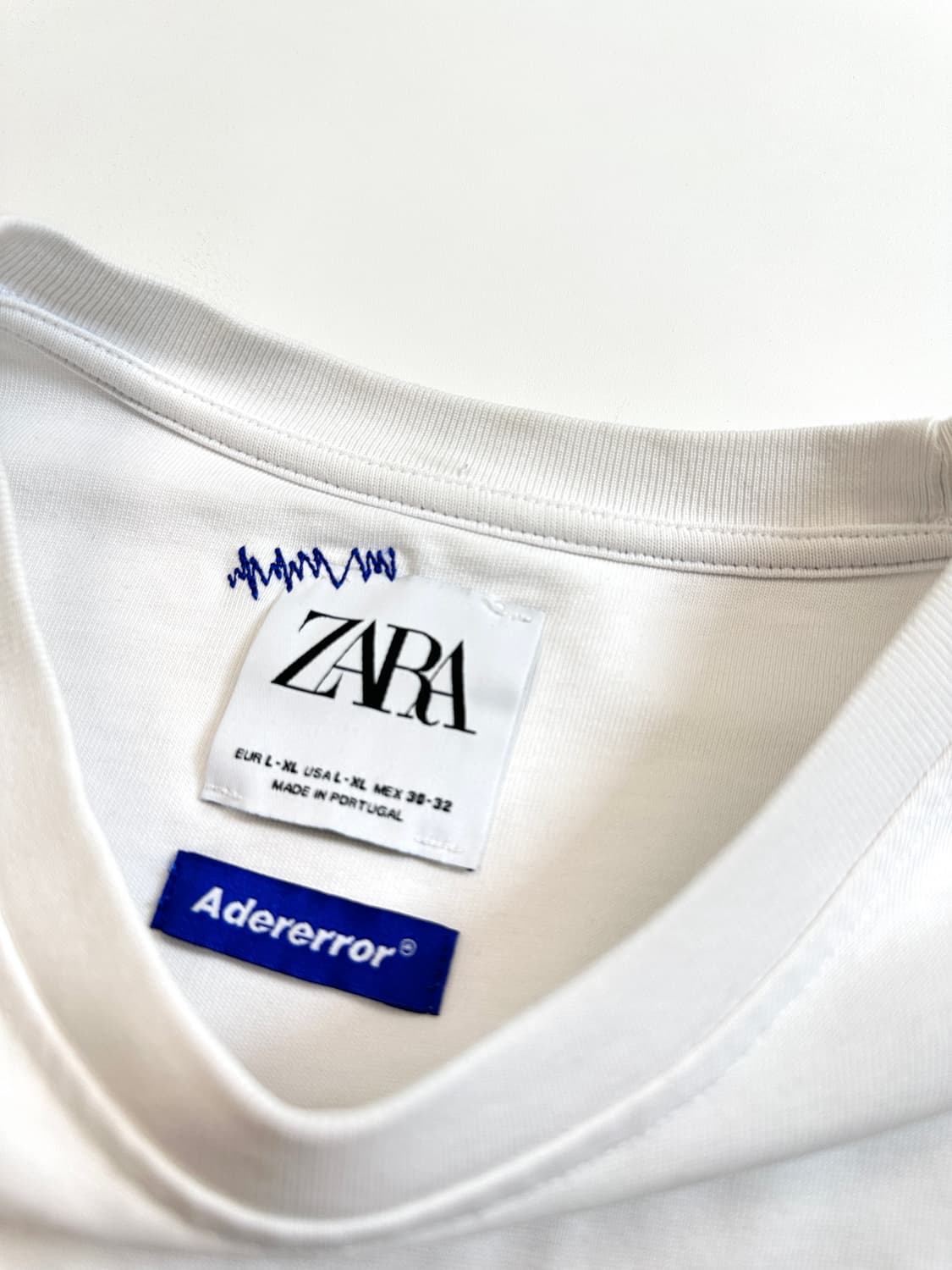 자라x아더에러 화이트 롱슬리브 상품이미지4