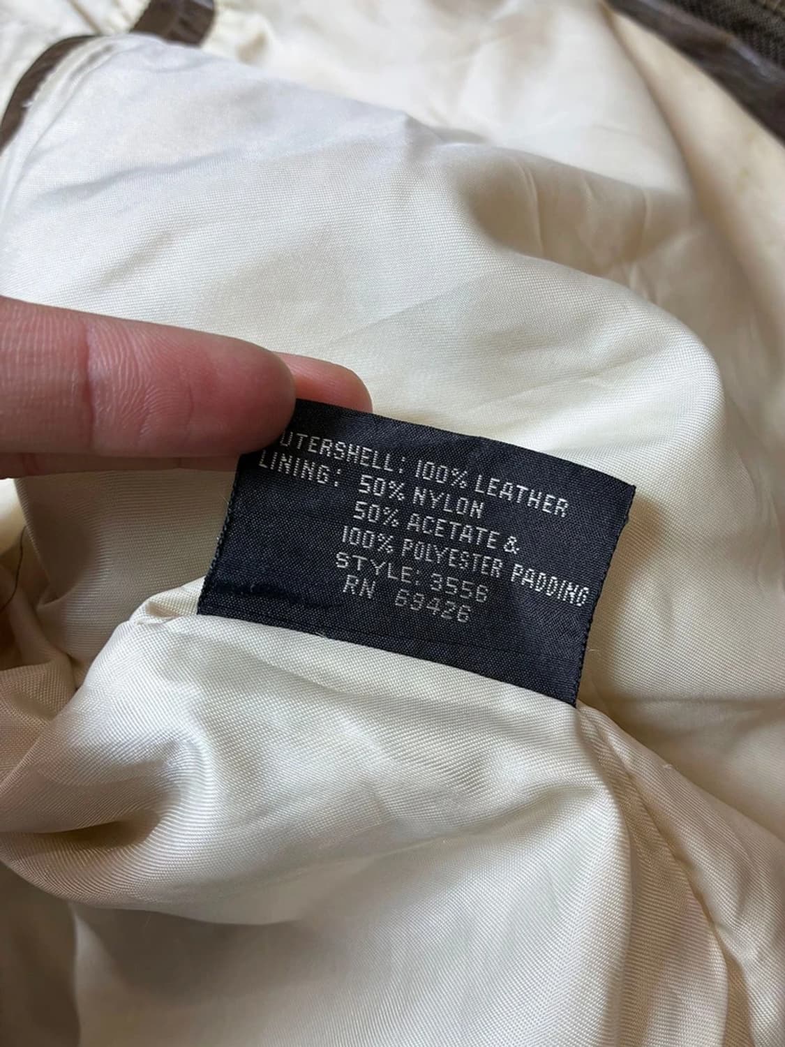 어드벤처 바운드 00's A-2 양가죽 봄버 자켓 PN7329 상품이미지9