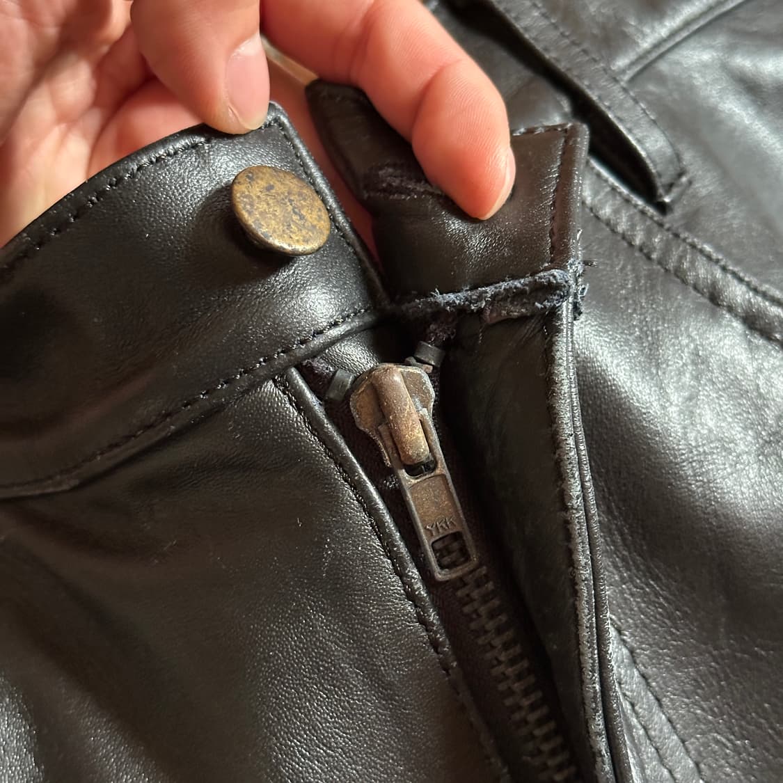 B.h.h clothing cow-hide leather pants 상품이미지4