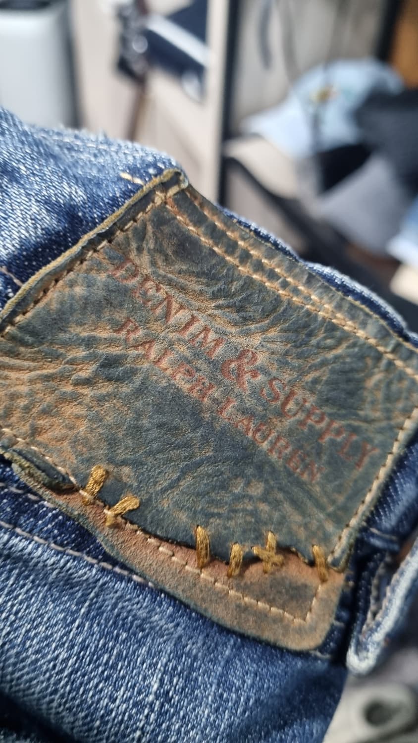 폴로청바지(데님엔서플라이) 슬림 허리반품39(30사이즈), 총장106 상품이미지3