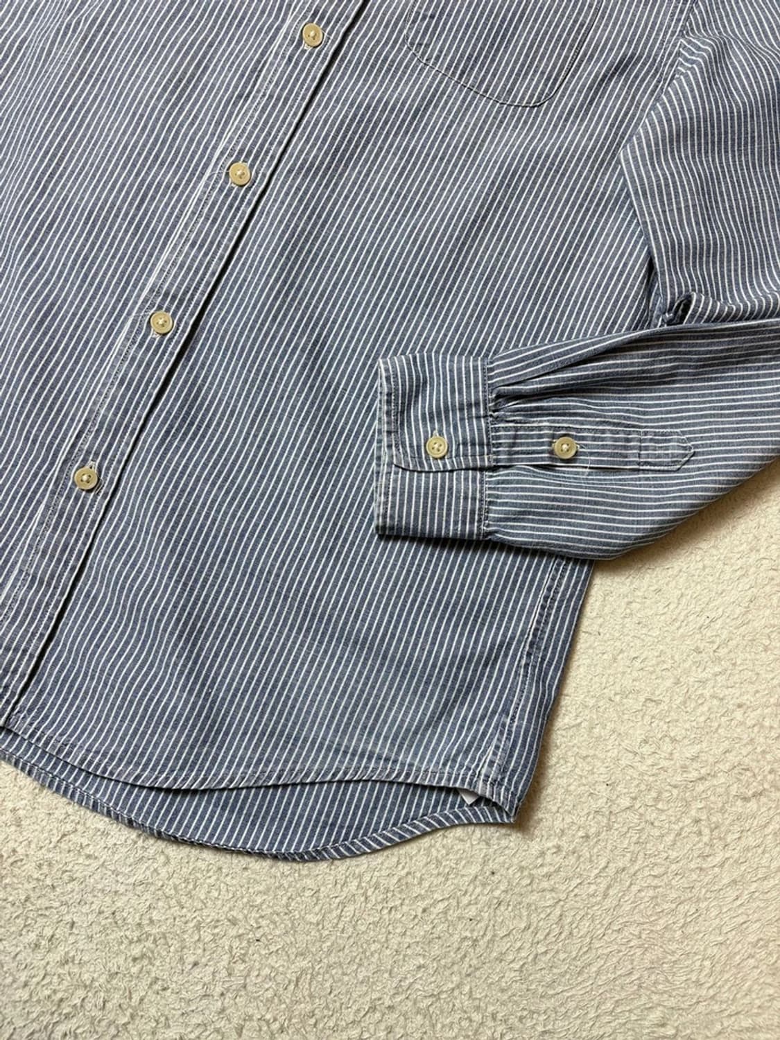 폴로 랄프로렌 00's 헨리넥 스트라이프 셔츠 PN6565 상품이미지6