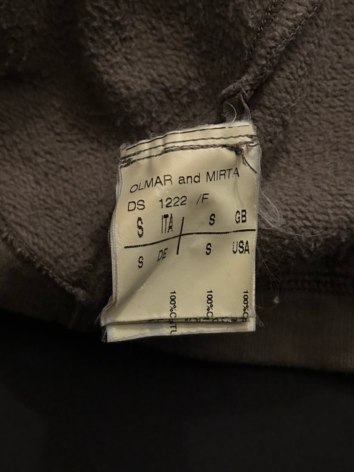 릭오웬스 올마르 미르타 위자드 니트 후드 상품이미지9