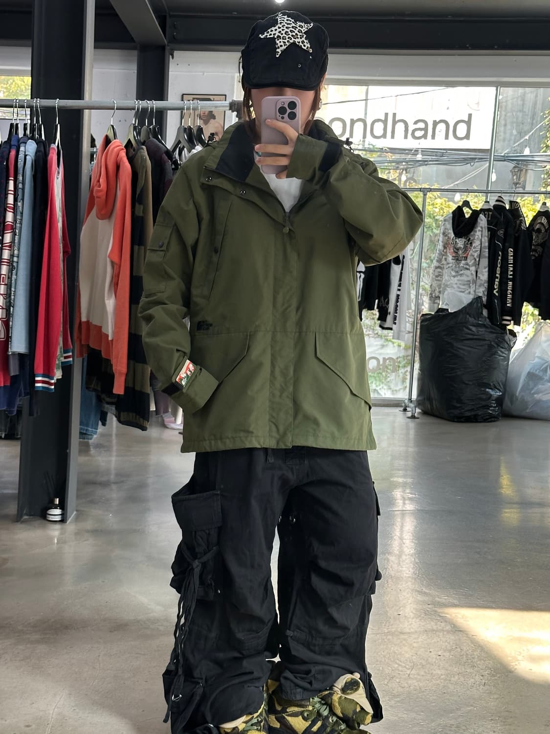 노스페이스 화이트라벨 고프코어 아론윈드자켓 상품이미지2