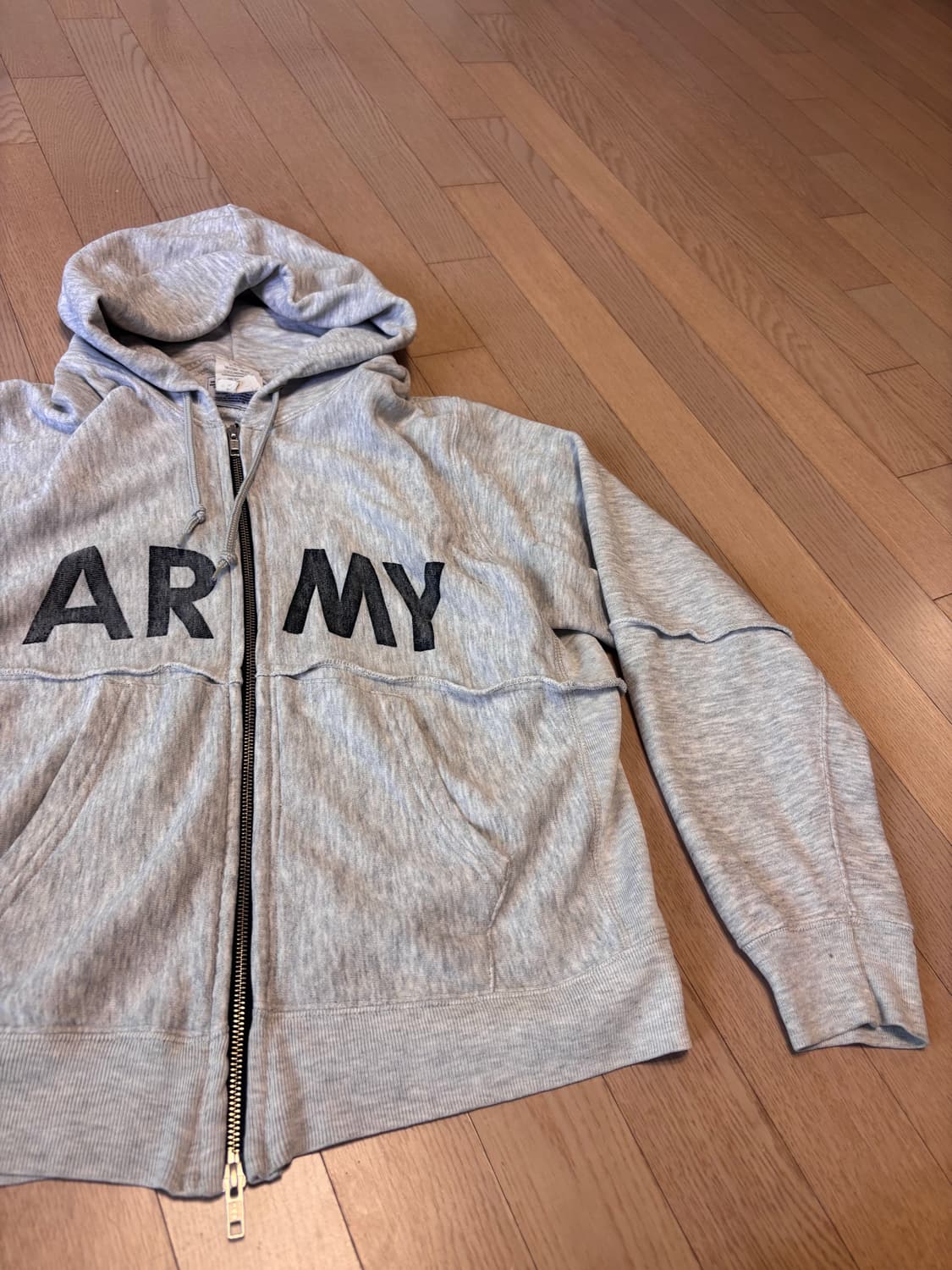 올리언스스토어 빈티지 리폼 후드 집업 상품이미지4