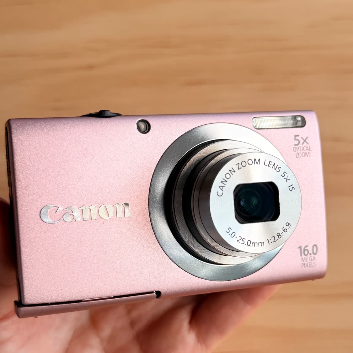 파우더 핑크 🎀풀박스 캐논 PowerShot A2400 IS  상품이미지2