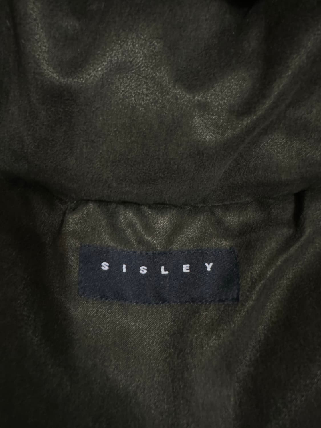 시슬리 여성 카키 패딩 42사이즈 (55) 상품이미지5